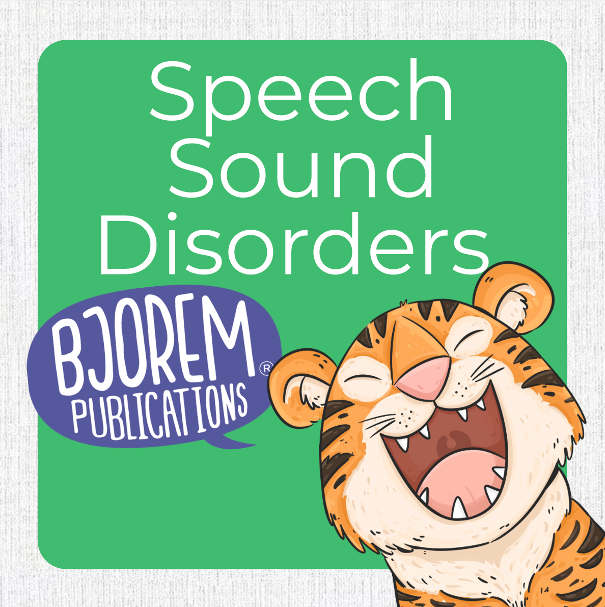 Speech Sound Disorders