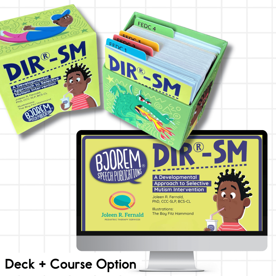 DIR-SM Selective Mutism Intervention - Deck & Course Option