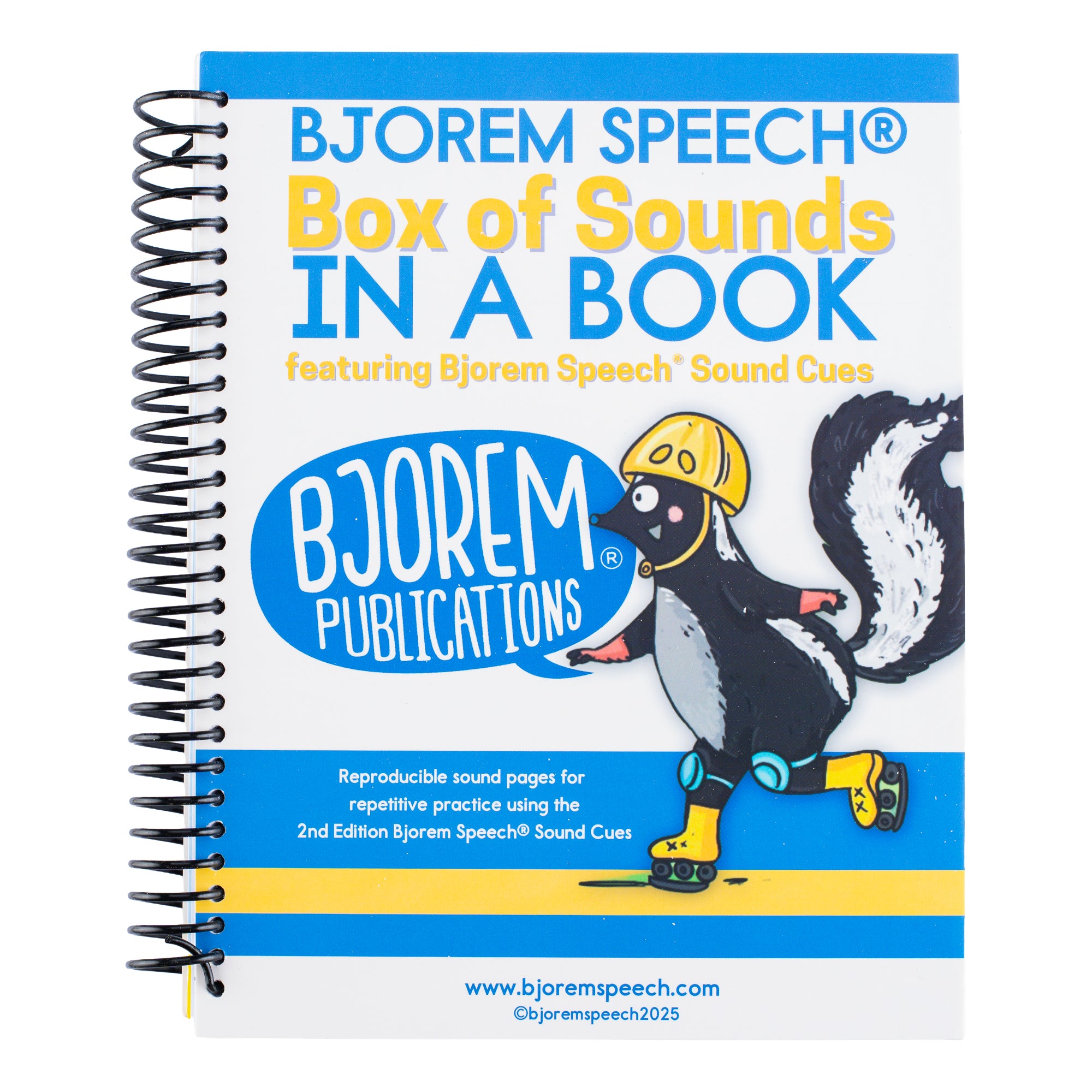 Bjorem Speech® Box of Sounds in a Book – Reproducible Speech Therapy Workbook for CAS & Articulation