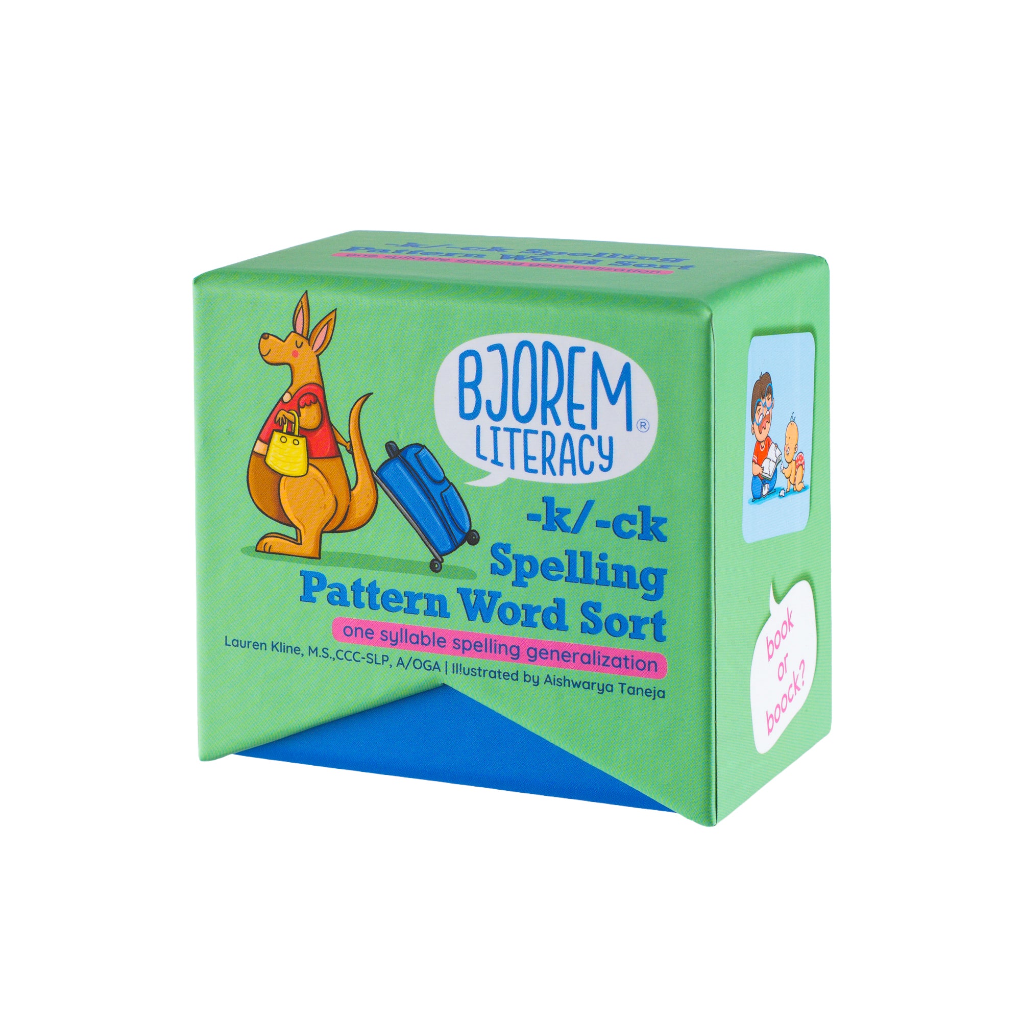 -k/-ck Spelling Pattern Word Sort