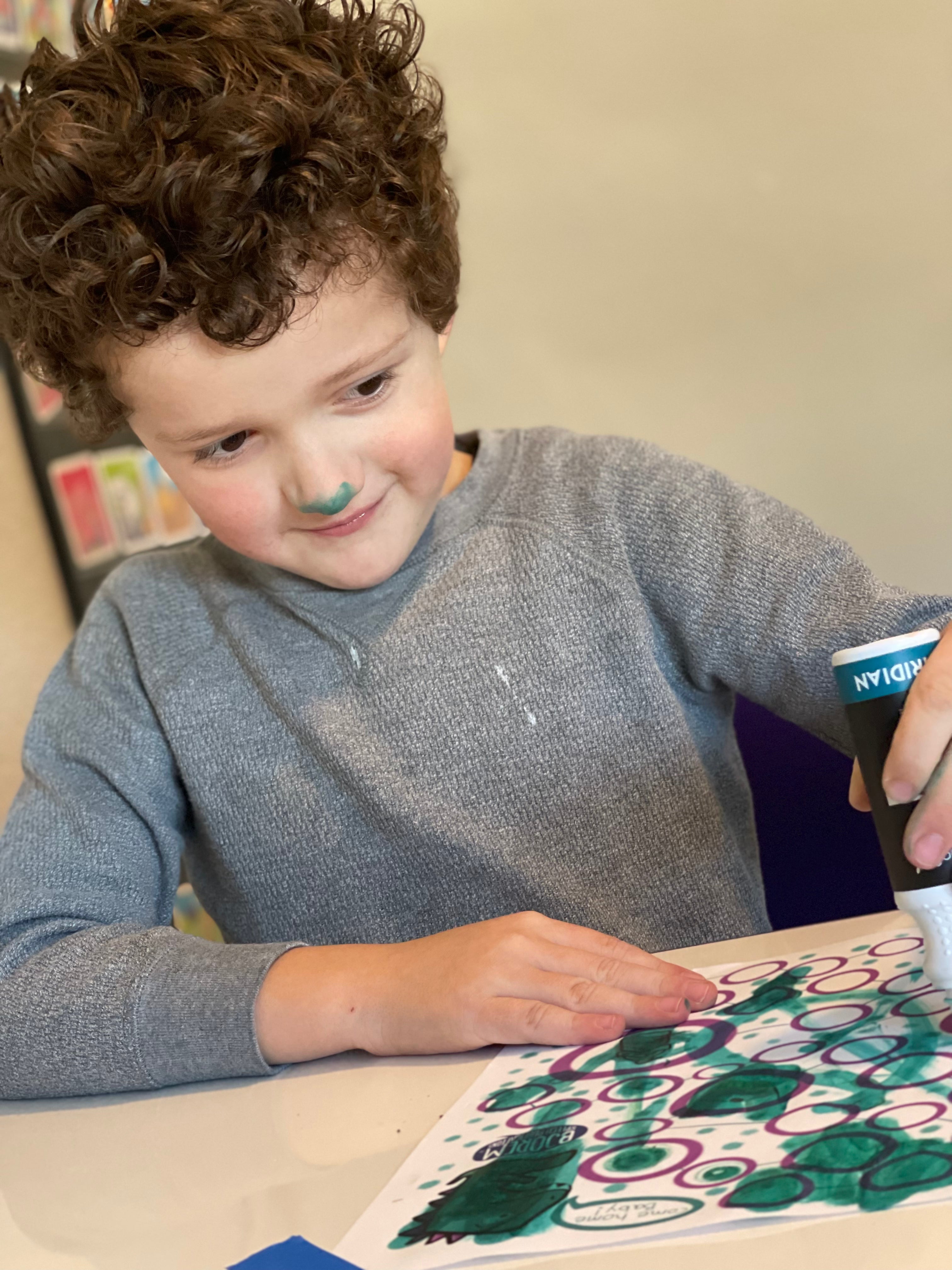 Child in speech therapy at Bjorem Speech