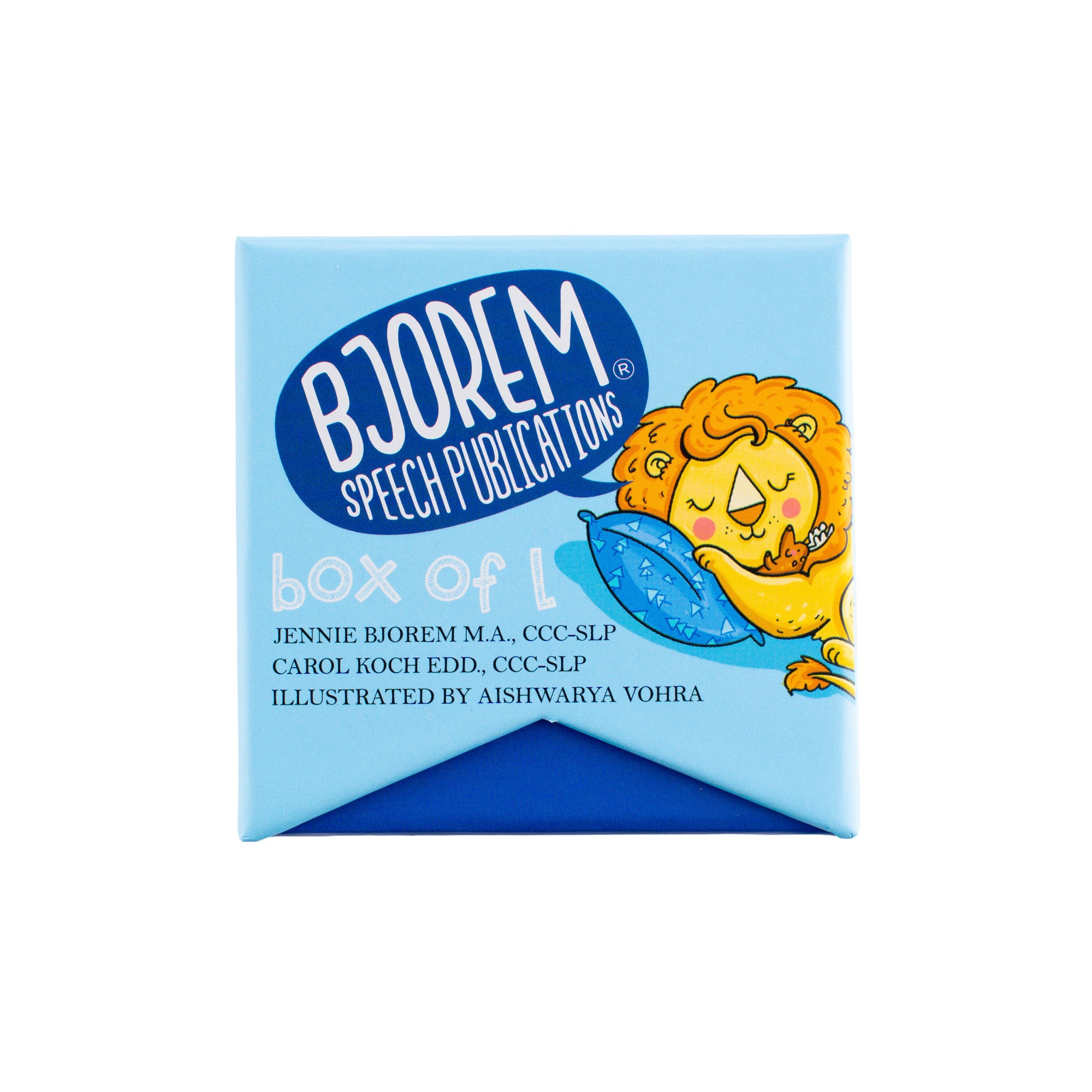 Bjorem Speech Publications Box of L product image, studio session 037