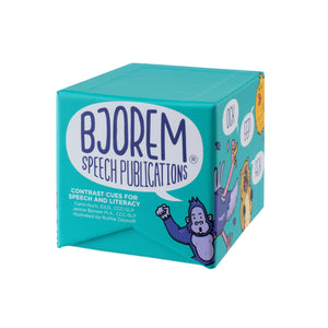 Bjorem Speech Publications contrast cue cube