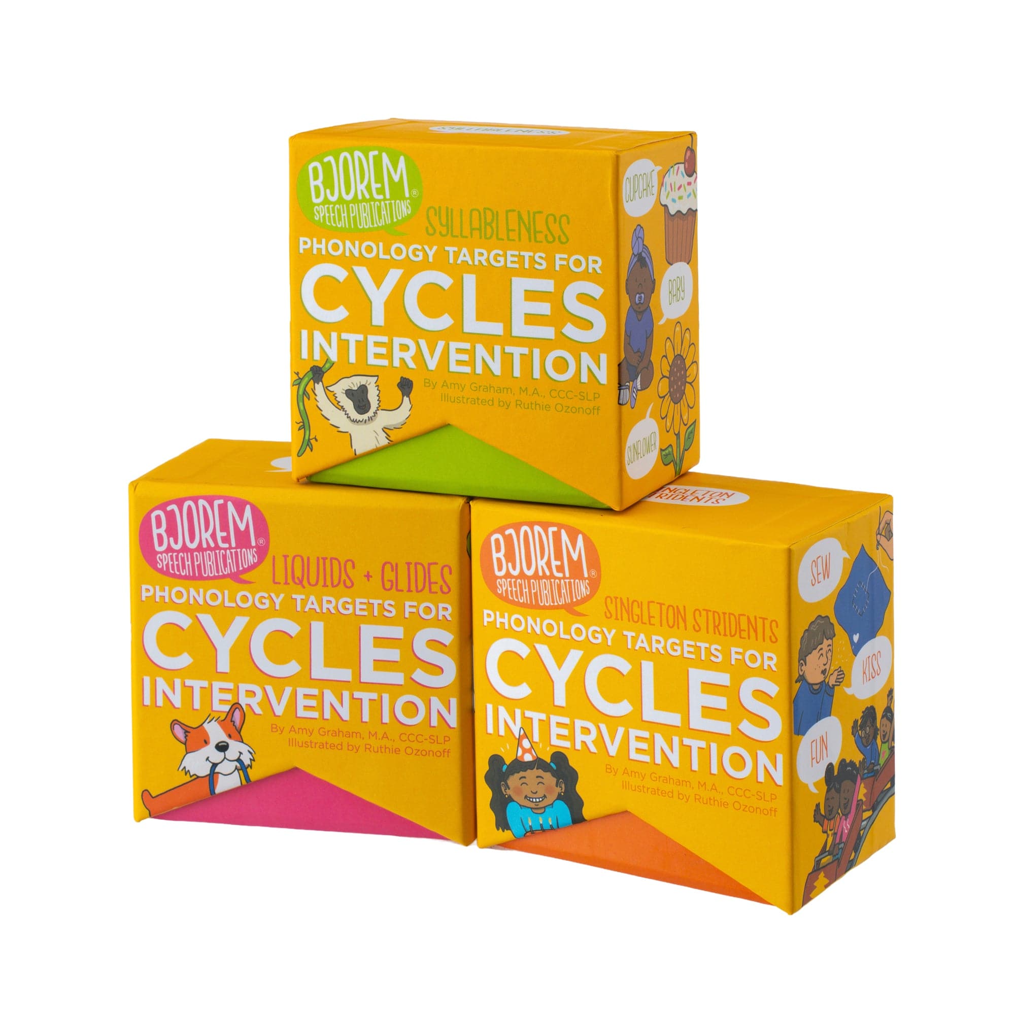 Bjorem Cycles Intervention phonology targets boxes from studio session.