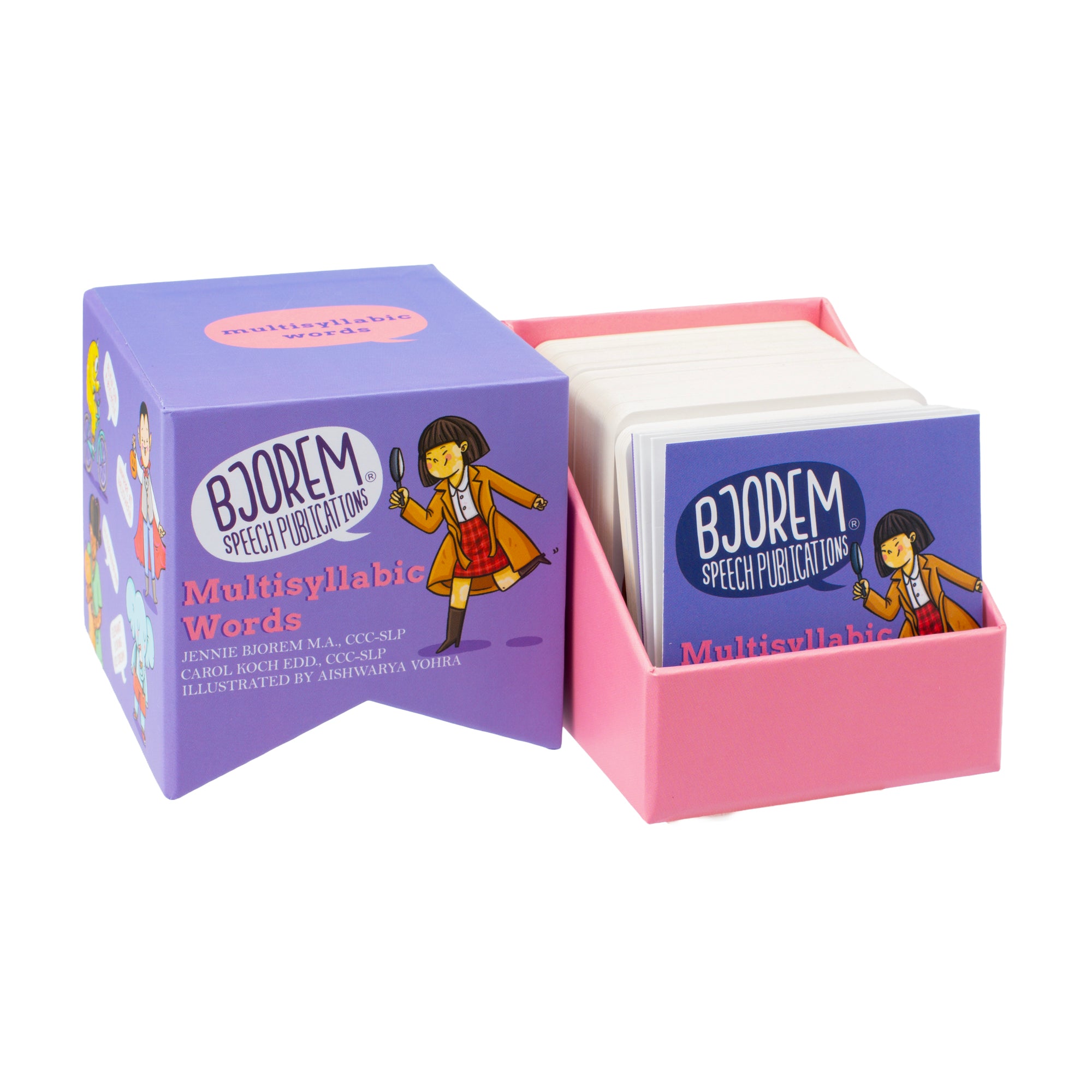 Multisyllabic Words card game