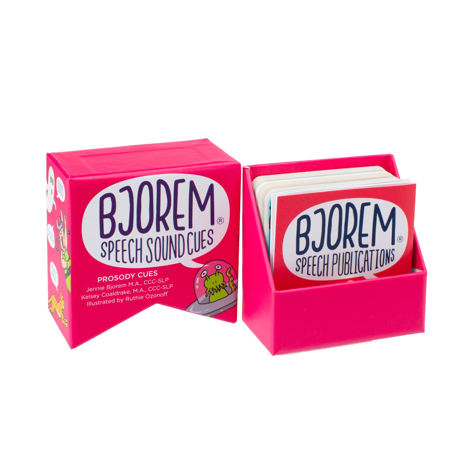 Bjorem Speech Sound Cues card set - studio session