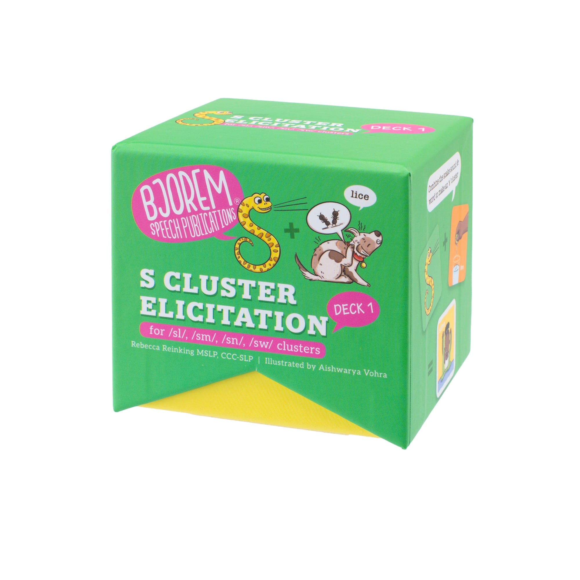 Bjorem S Cluster Elicitation Deck 1 - Speech Therapy