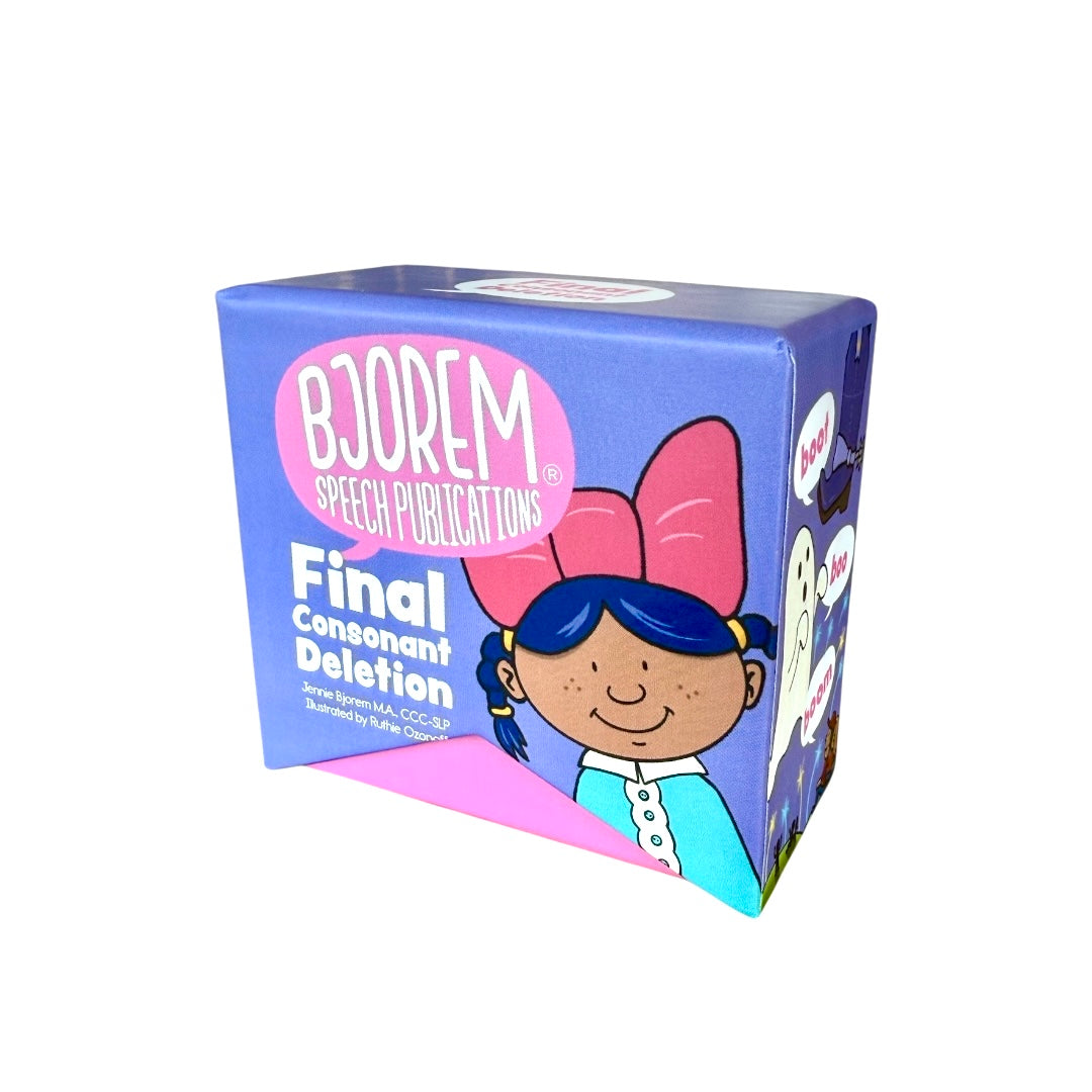 Bjorem Speech Publications Final Consonant Deletion game box