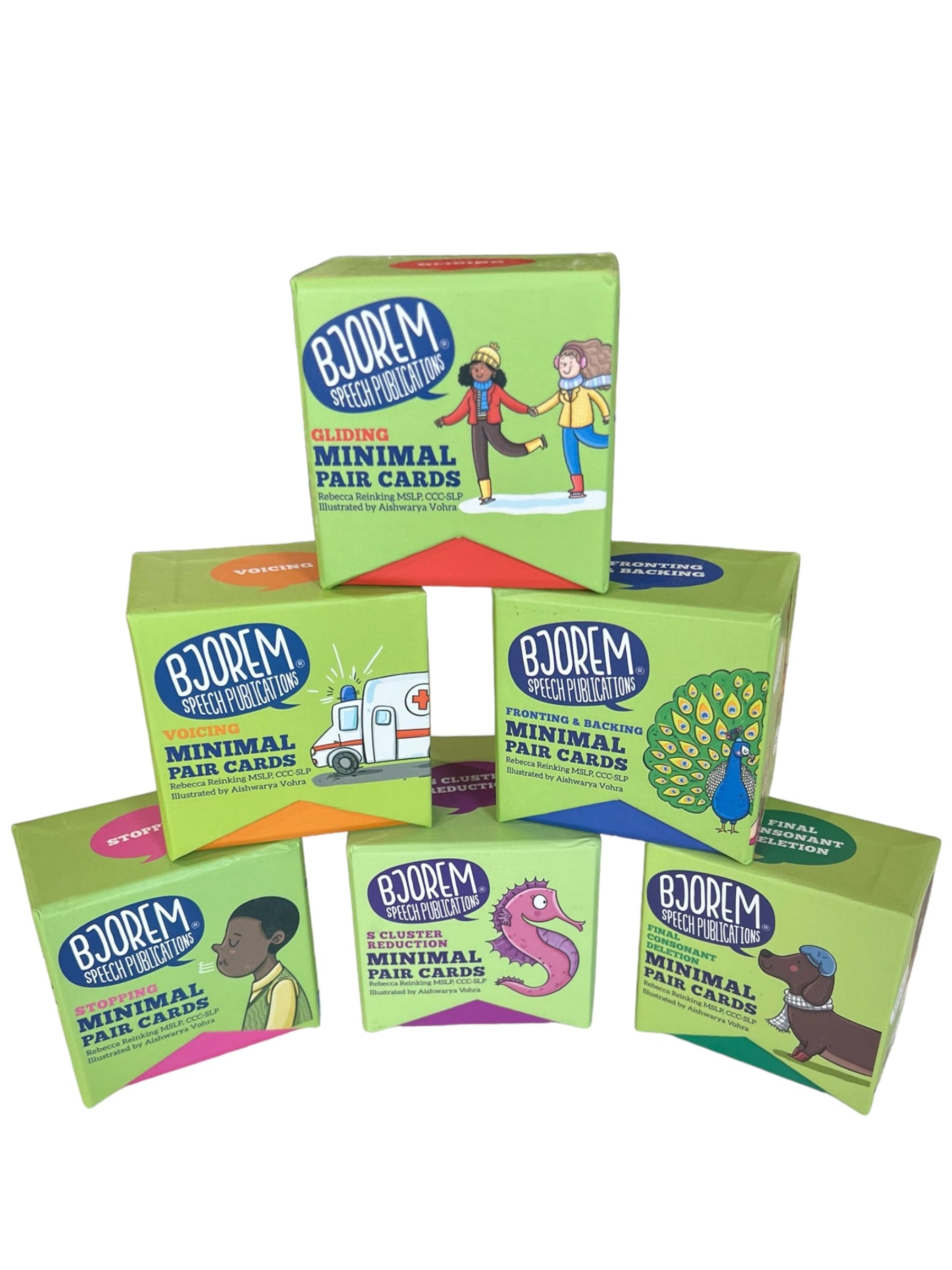 Bjorem Minimal Pair Cards - Various Designs