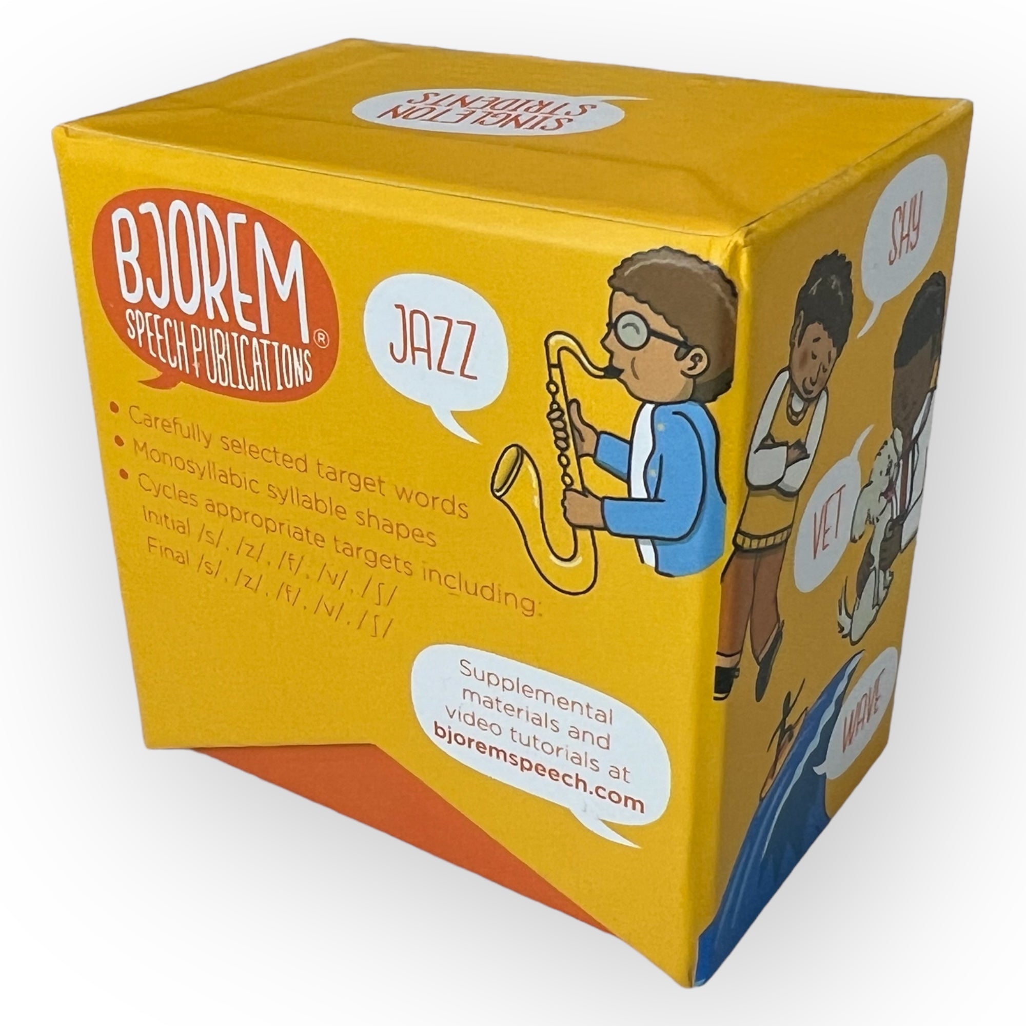 Bjorem Speech Publications box with Jazz graphic, August 12, 2024.