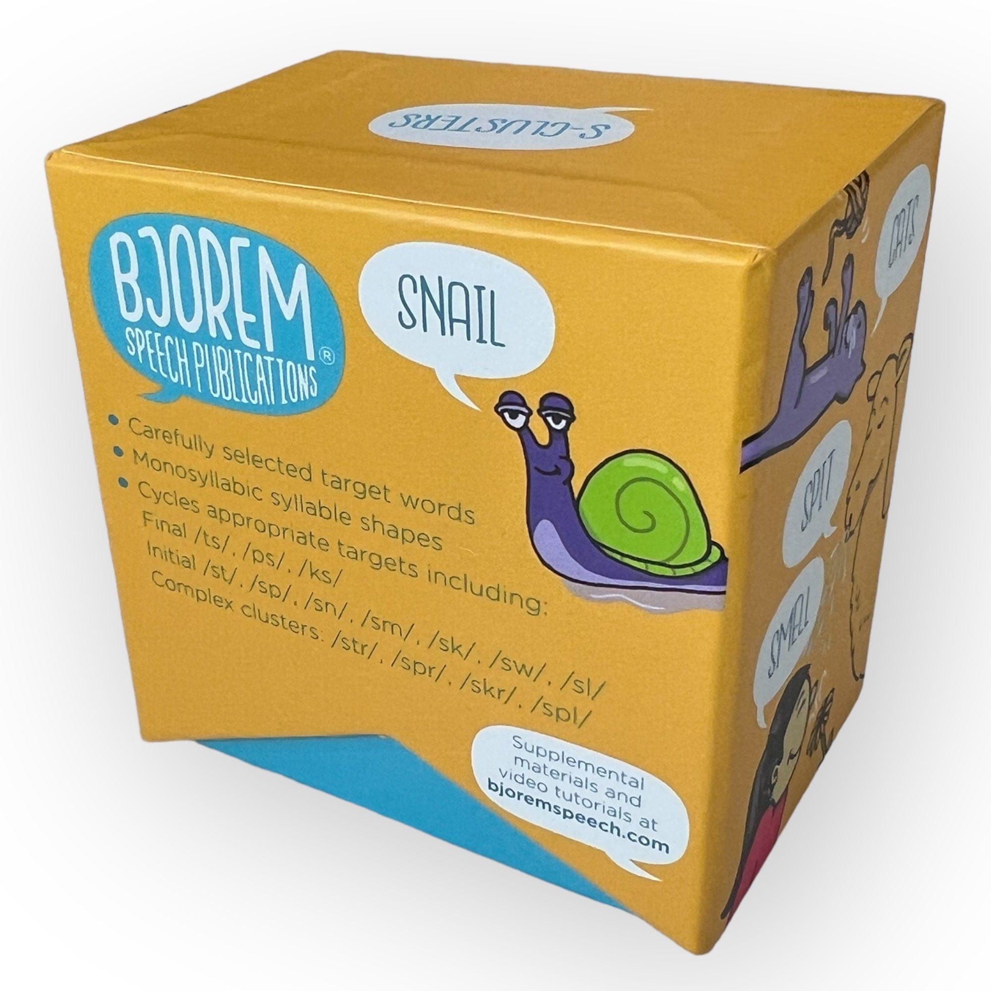 Bjorem Speech Publications Snail game box