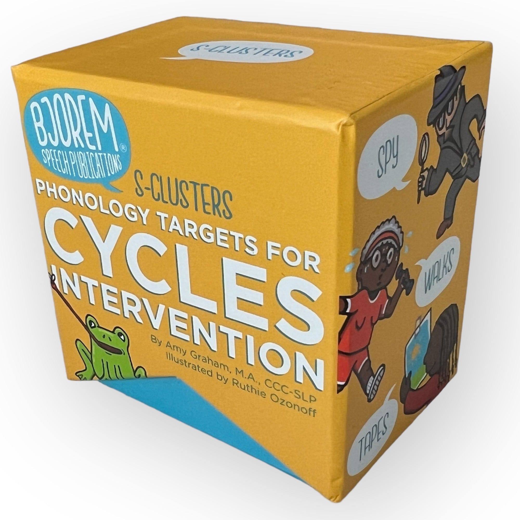Cycles Intervention S-Clusters phonology box by BJOREM