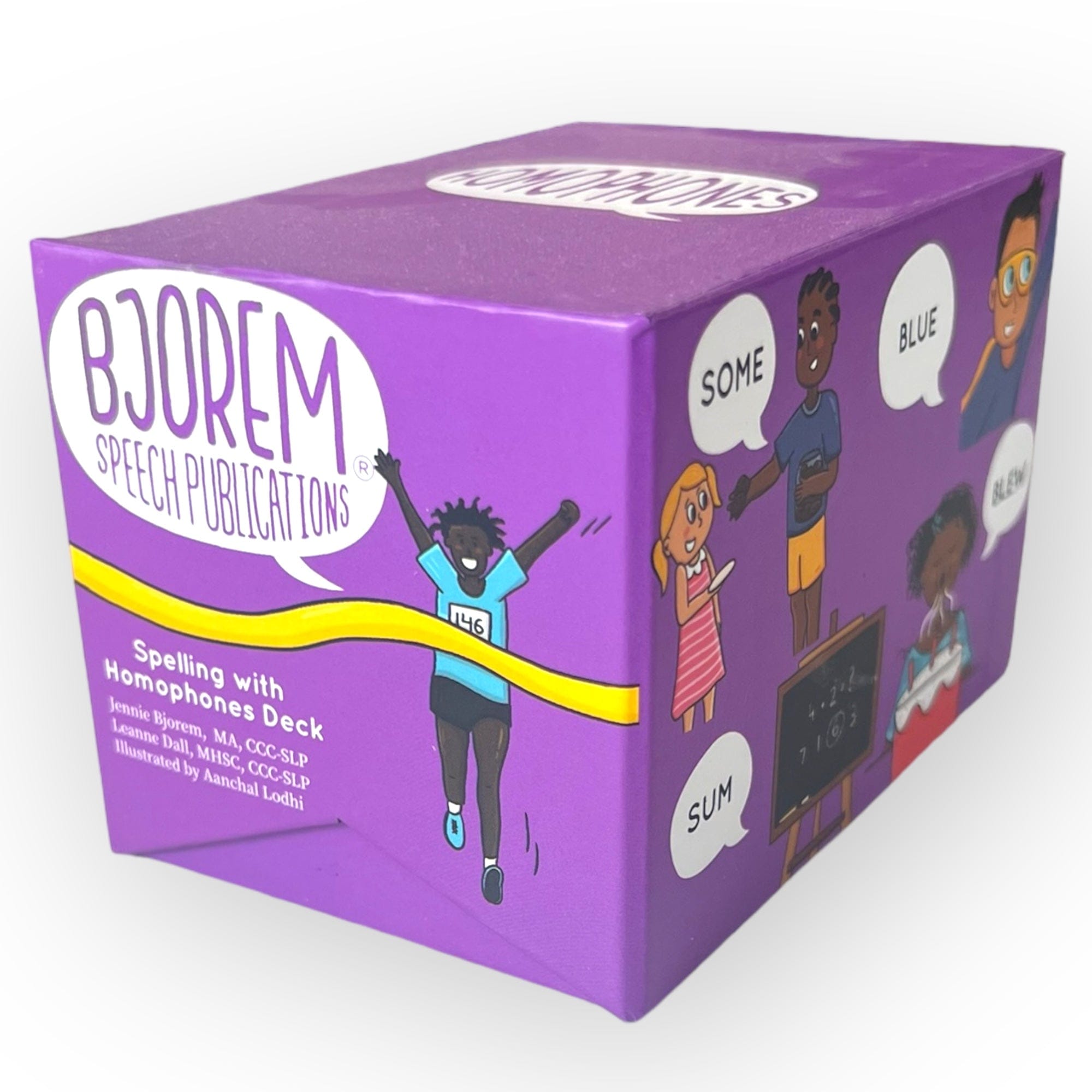 Bjorem Spelling with Homophones Deck box