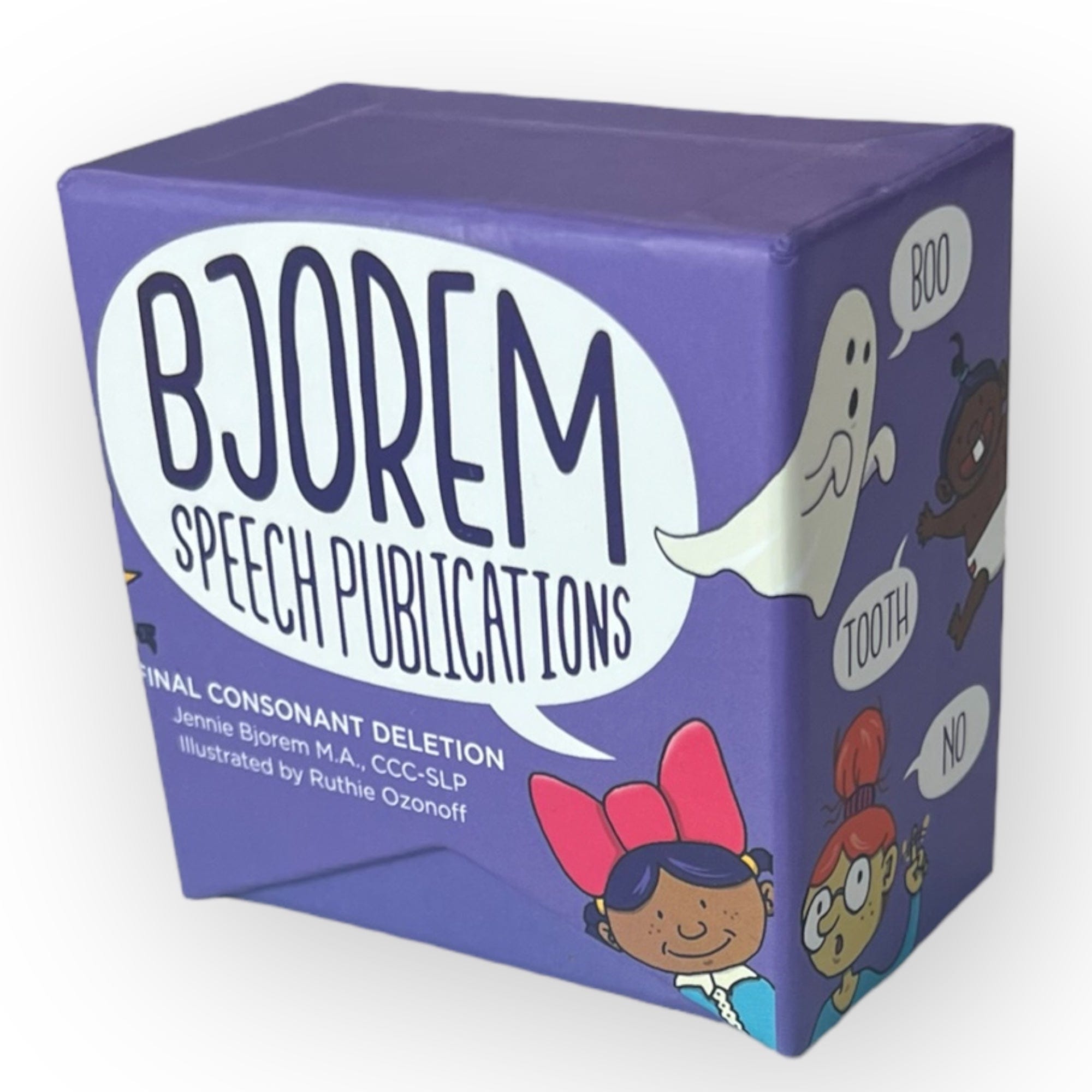 Bjorem Speech Publications box for final consonant deletion