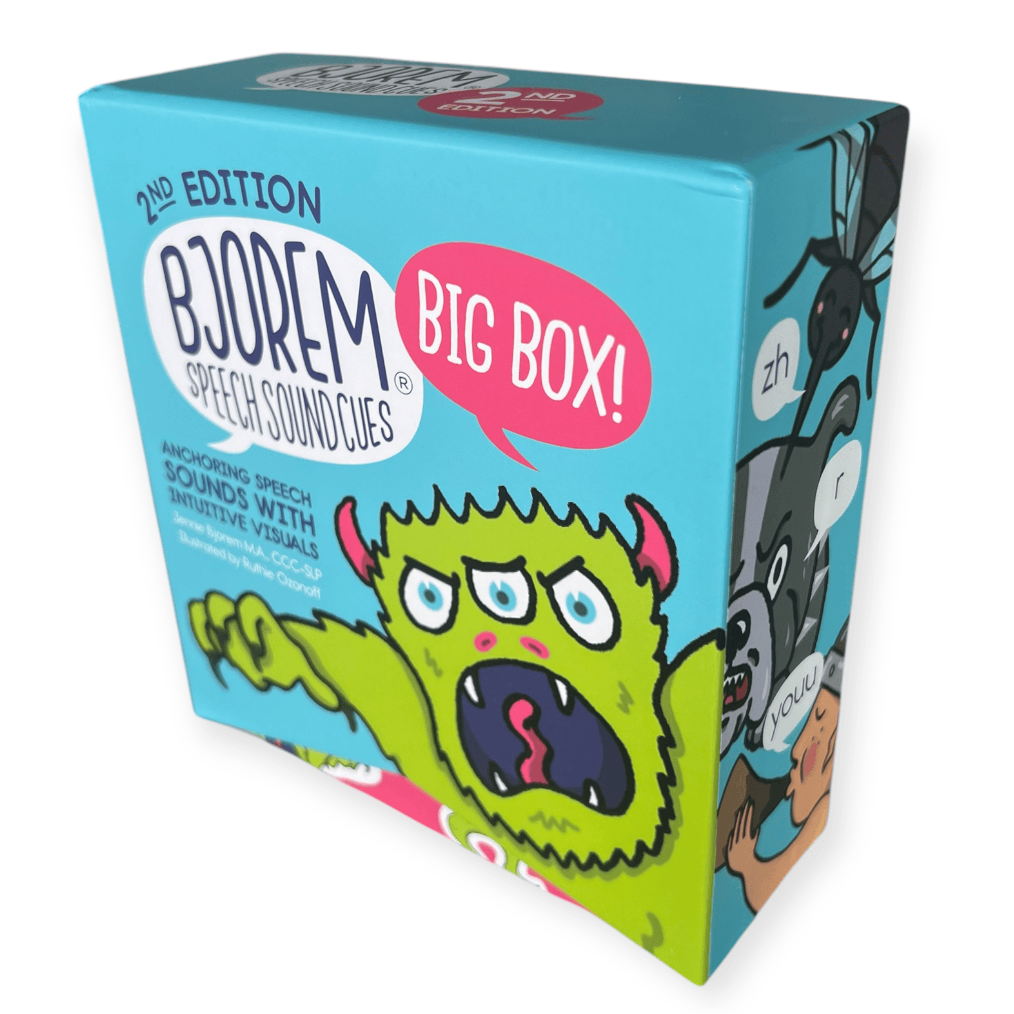 Bjorem Speech Sound Cues Big Box! 2nd Edition game box.