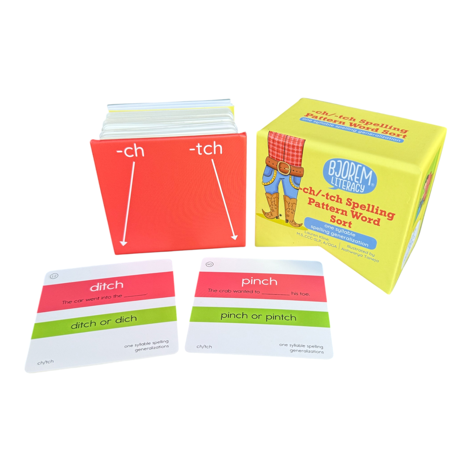 -ch/-tch Spelling Pattern Word Sort