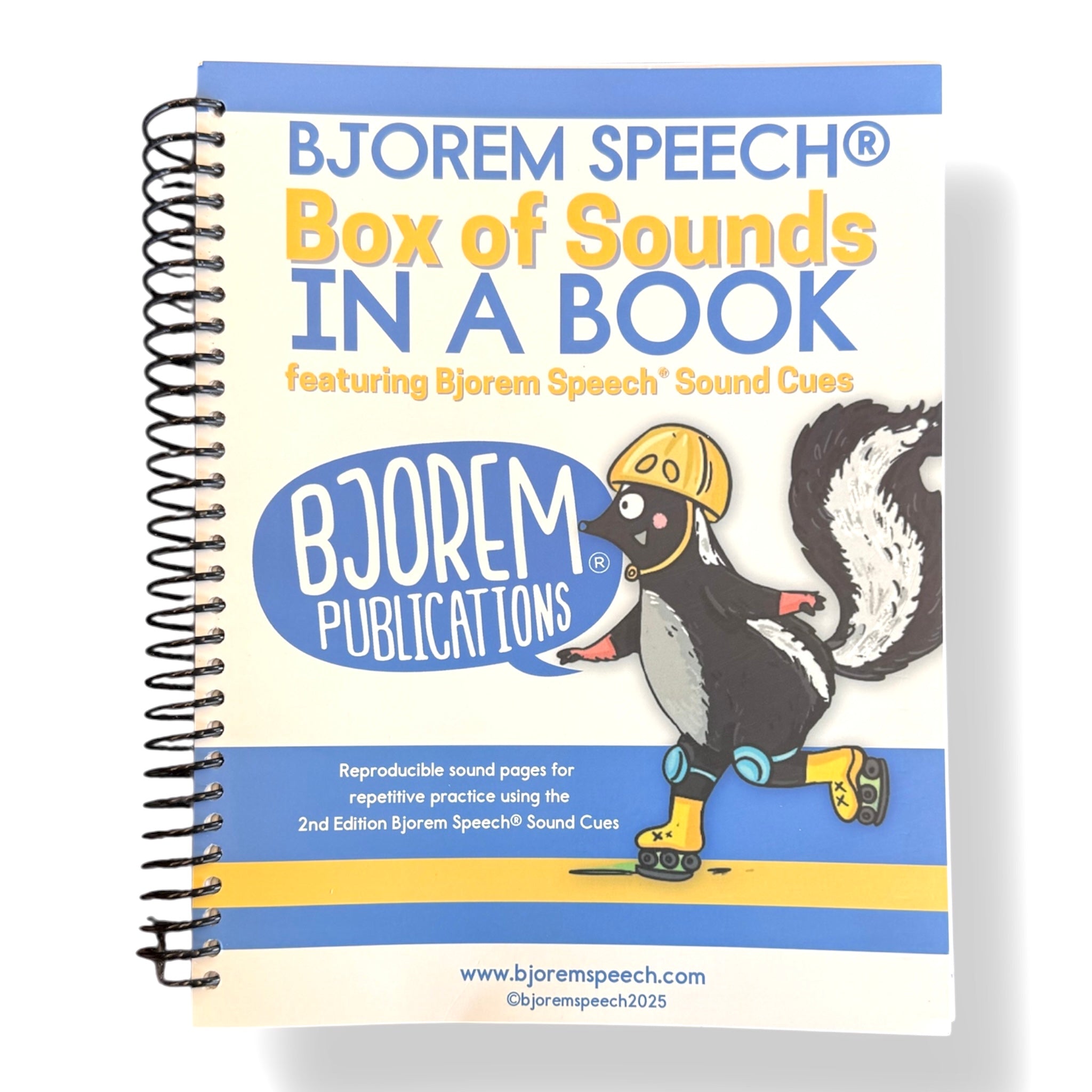 Bjorem Speech® Box of Sounds in a Book – Reproducible Speech Therapy Workbook for CAS & Articulation