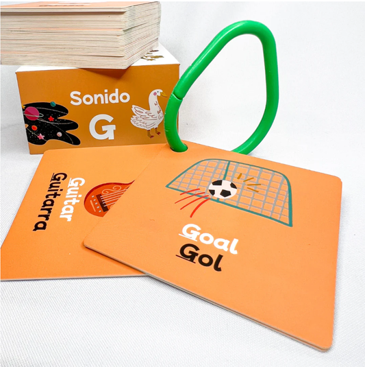 [title]G Sound | Sonido G - Bilingual Flashcards for Speech Therapy