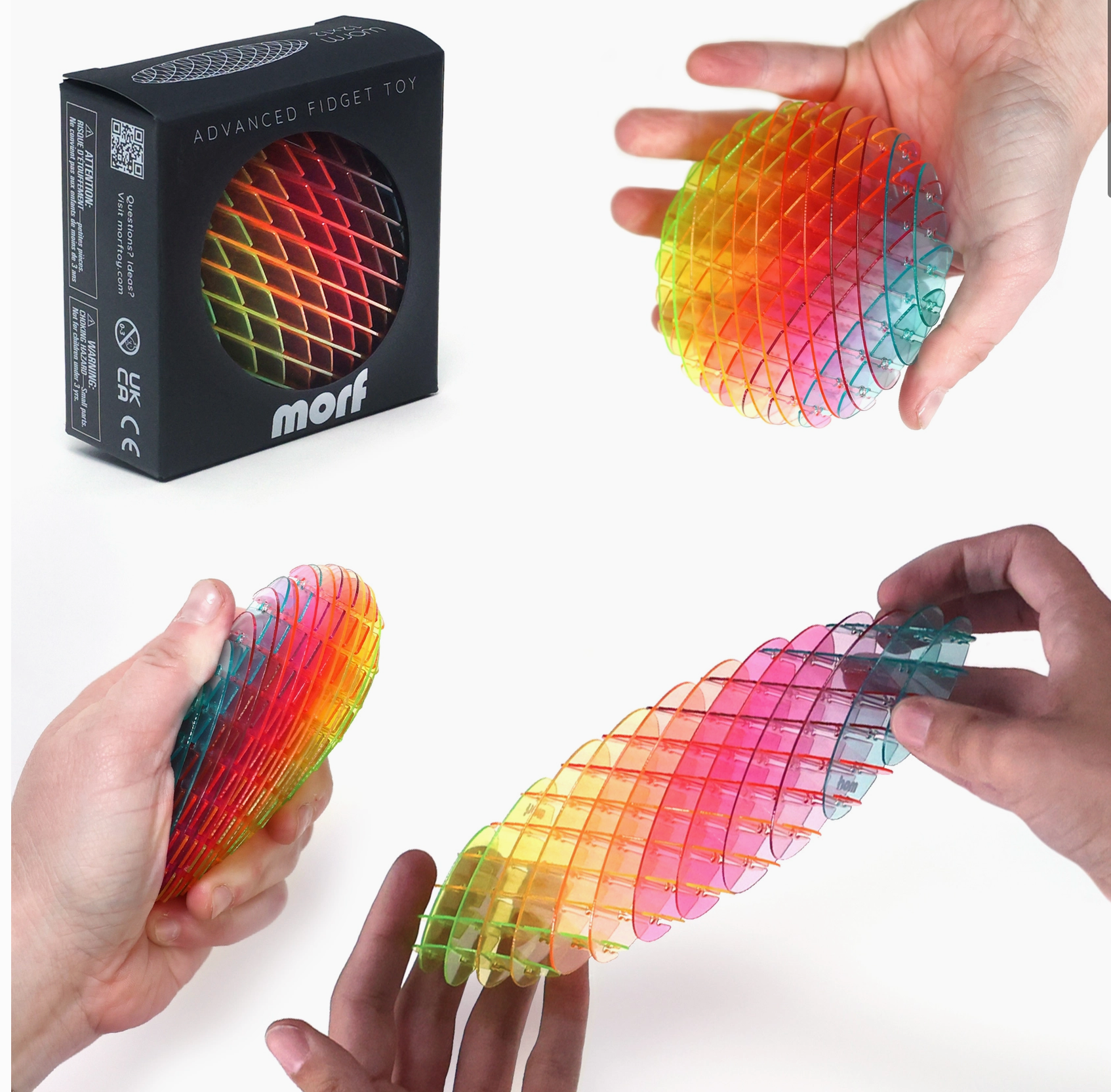 Screenshot of a Morf advanced fidget toy, 2025.