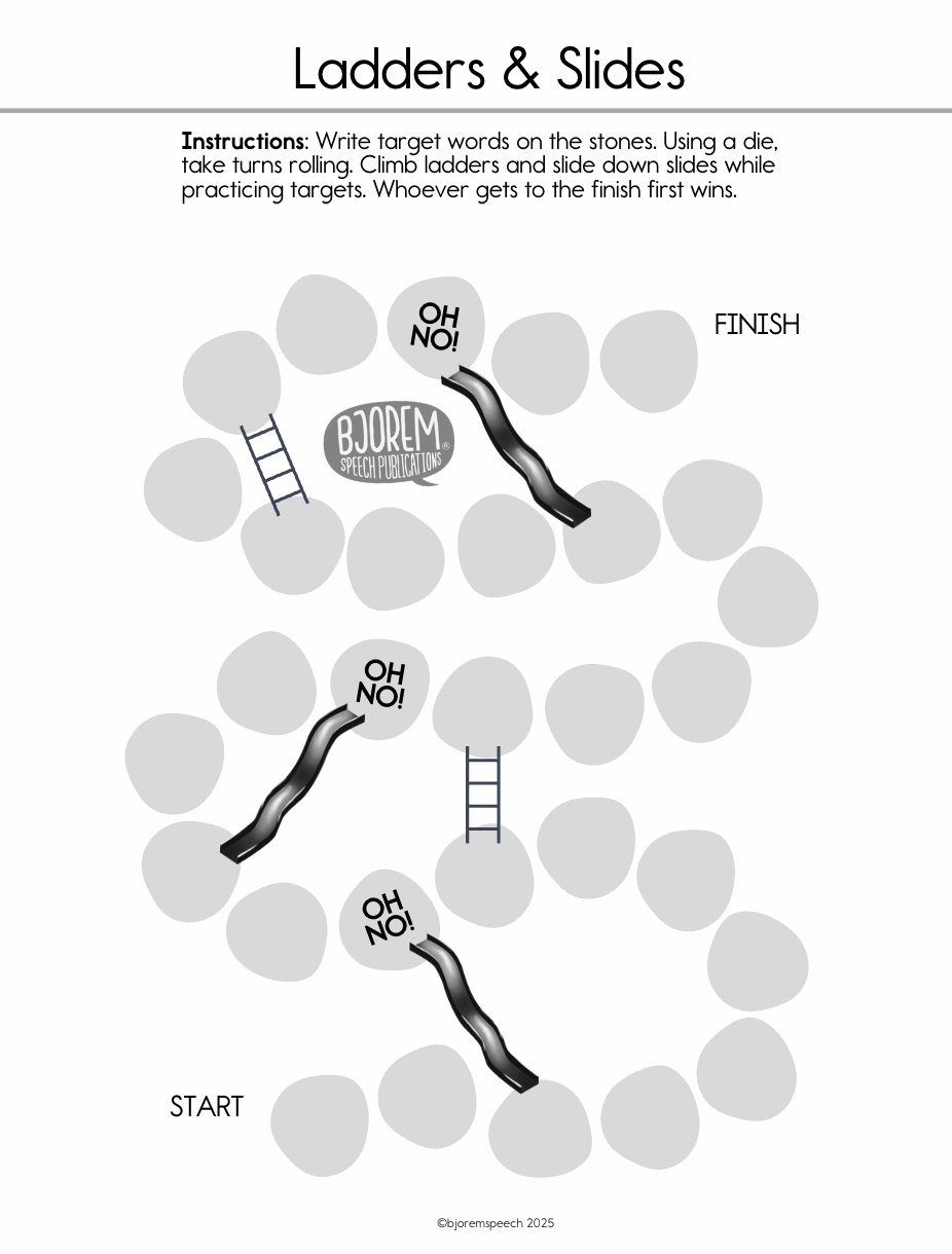 Screenshot of Ladders & Slides game board with ladders and slides, July 11,...