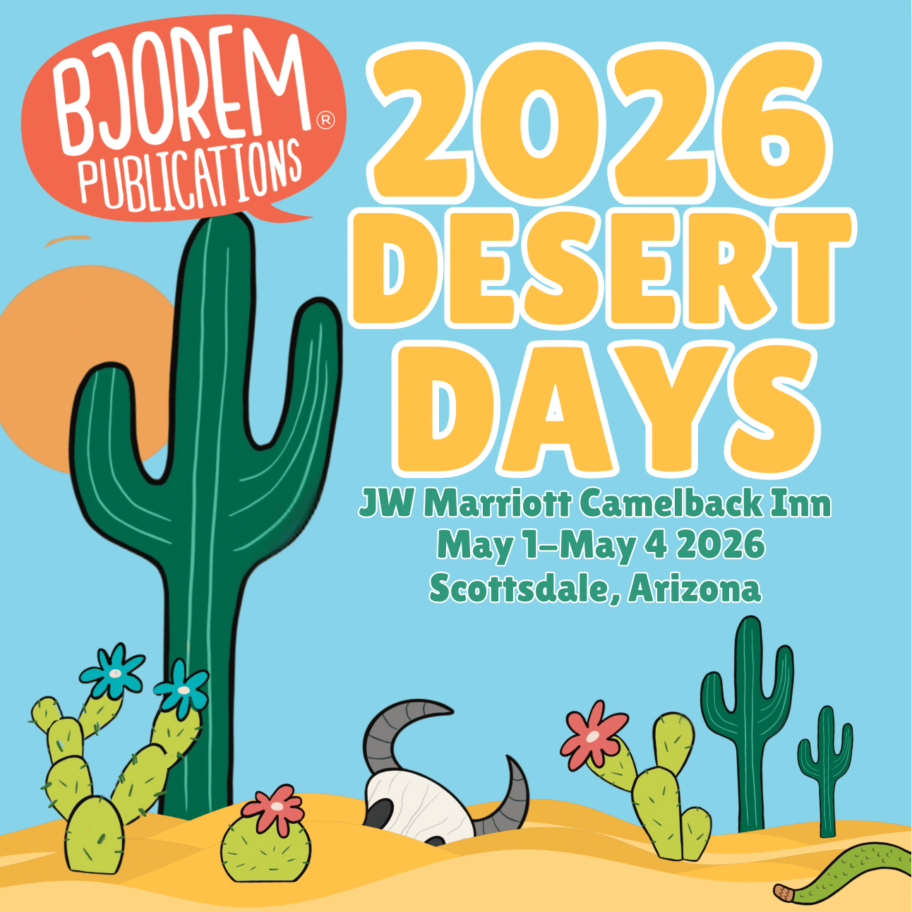 2026 Desert Days event at JW Marriott Camelback Inn in Scottsdale, AZ.