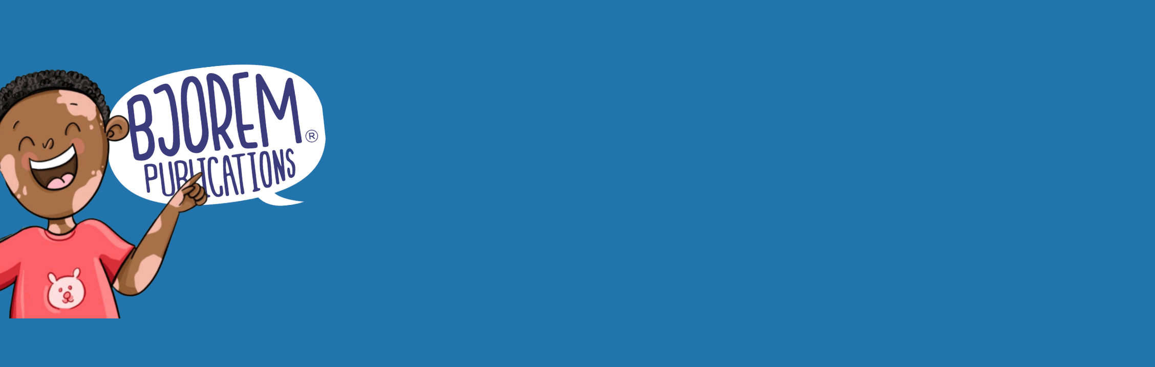 Bjorem Publications logo screenshot from August 5, 2025.