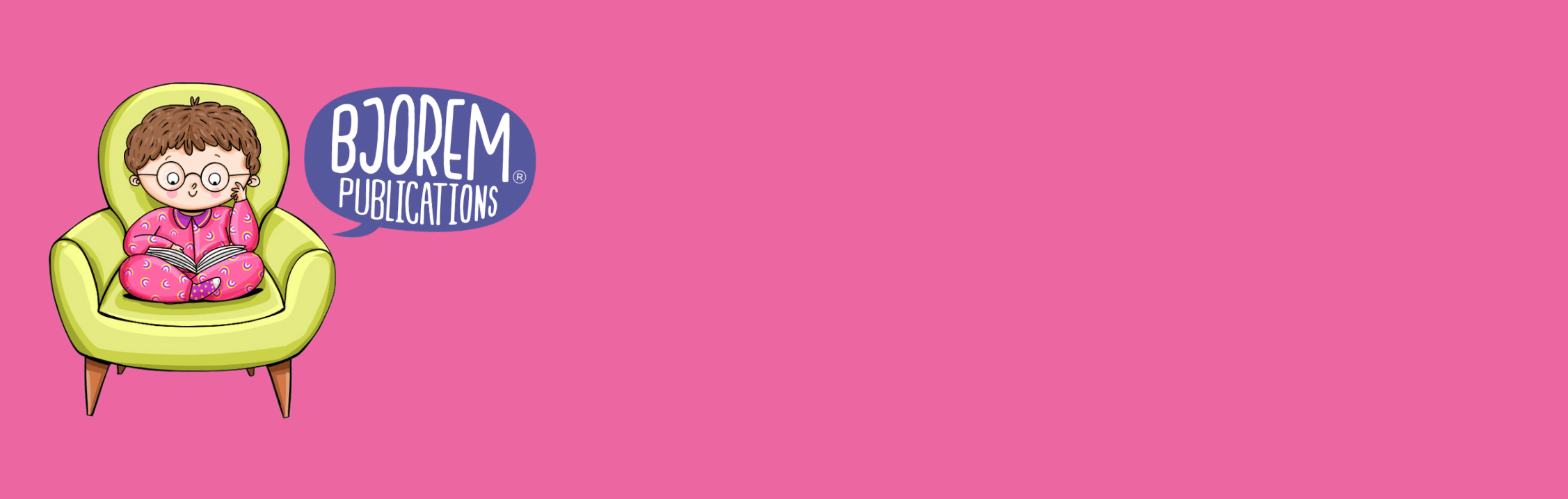 Bjorem Publications logo screenshot from August 5, 2025.