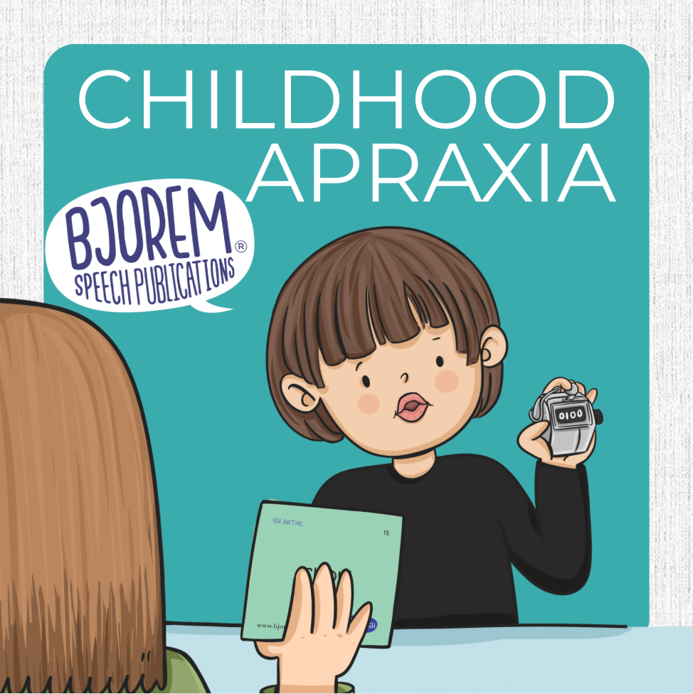 Childhood Apraxia illustration from Bjorem Speech Publications, Aug 5, 2025.