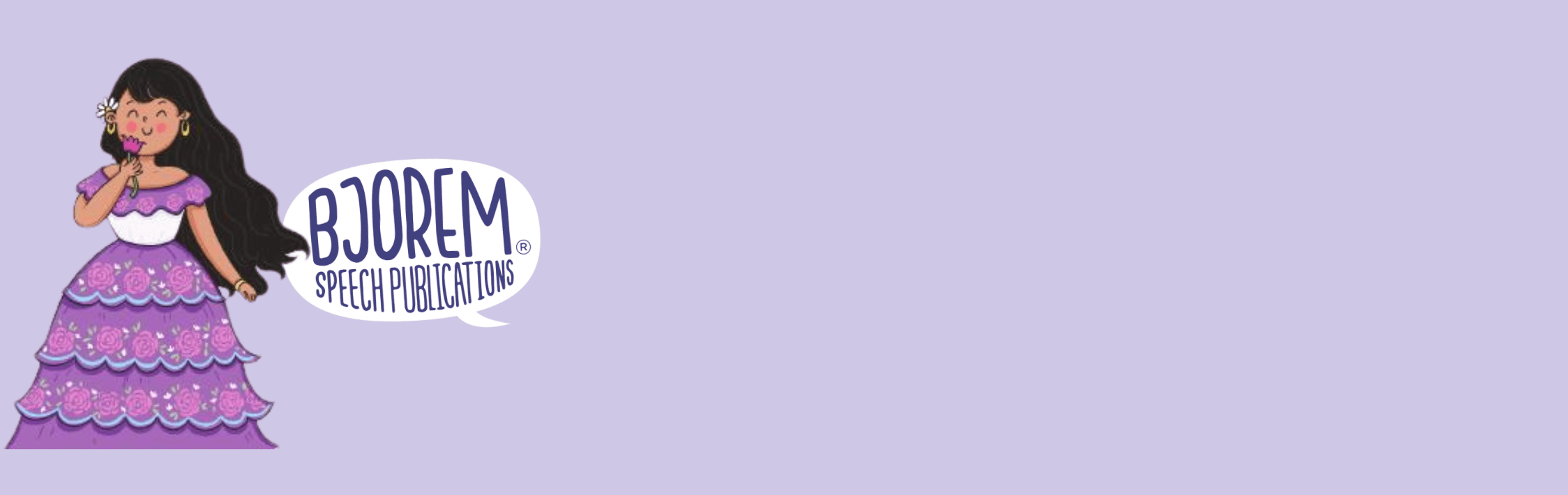 Bjorem Speech Publications screenshot, Aug 5, 2025, featuring illustration of...