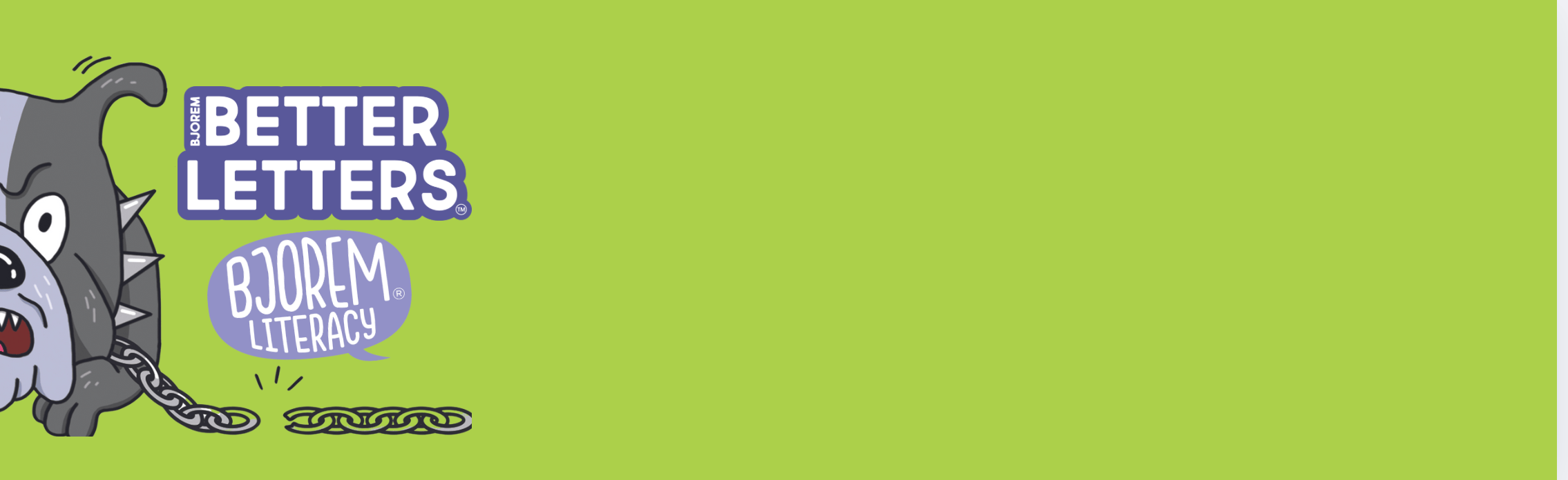 Better Letters Bjoorem Literacy screenshot.