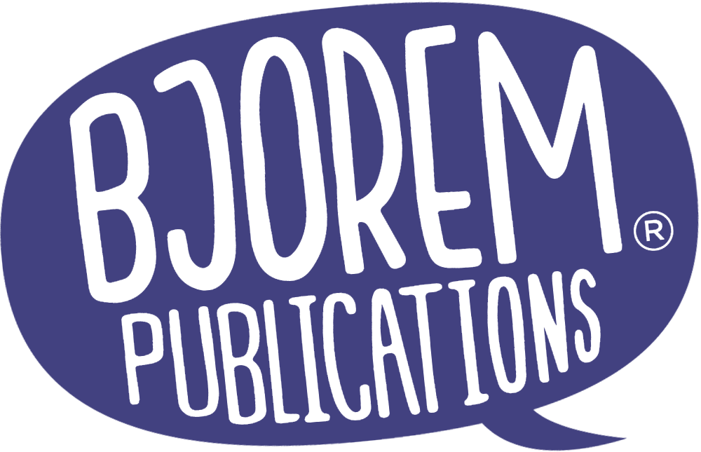 Bjorem Publications logo (purple)