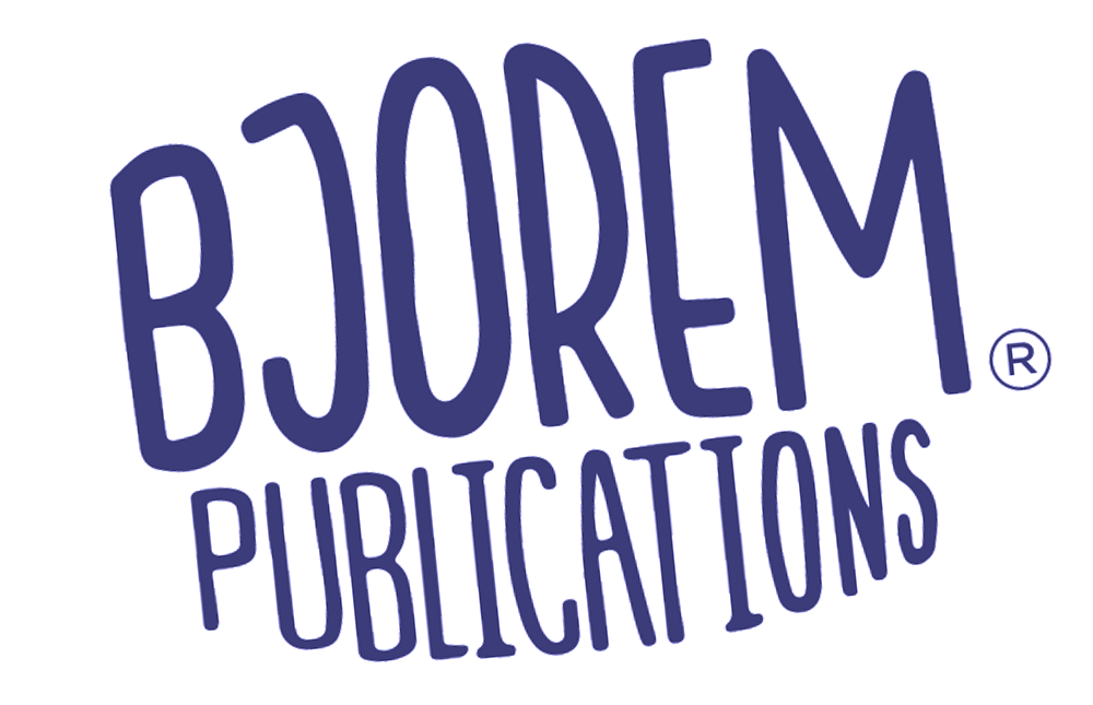 Bjorem Publications logo (reverse)