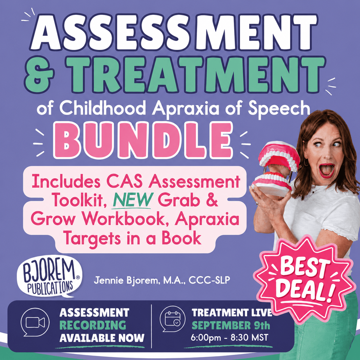 All-In-One CAS Assessment & Treatment Bundle: Courses + Assessment & Therapy Downloads - $320+ in Download Resources Included All-In-One CAS Assessment & Treatment Bundle: Courses + Assessment & Therapy Downloads - $320+ in Download Resources Included Best Speech Language Therapy Tools
