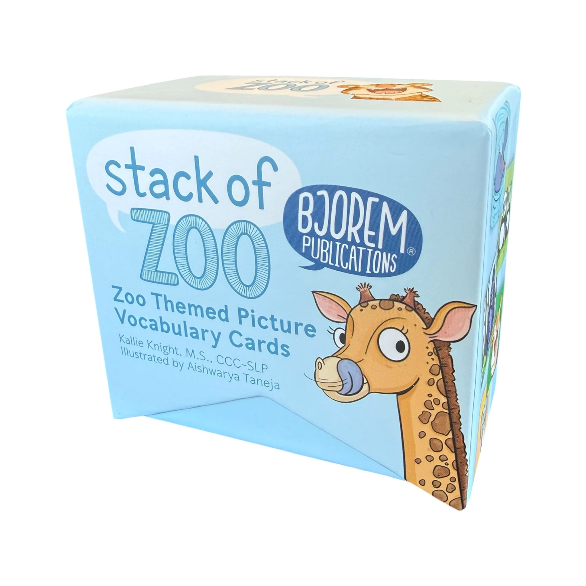 Bjorem® Stack of Zoo: Zoo Themed Picture Vocabulary Cards Bjorem® Stack of Zoo: Zoo Themed Picture Vocabulary Cards Best Speech Language Therapy Tools