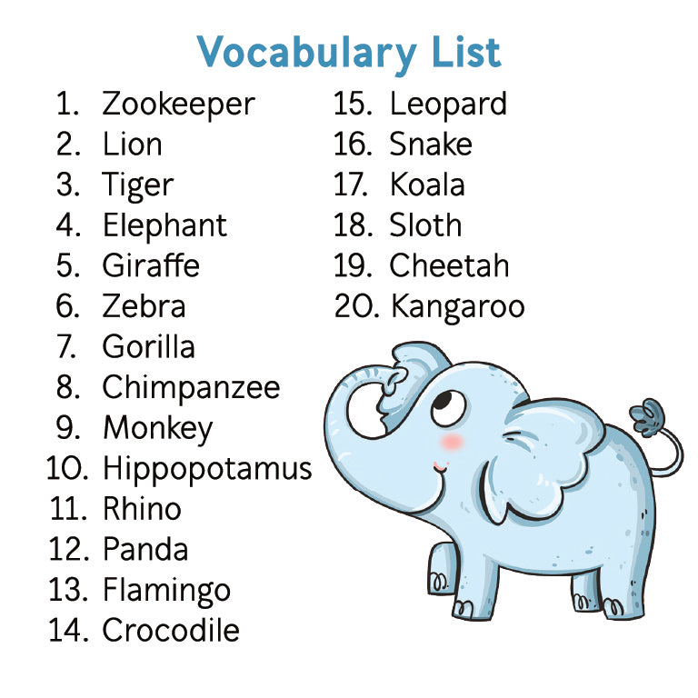 Bjorem® Stack of Zoo: Zoo Themed Picture Vocabulary Cards Bjorem® Stack of Zoo: Zoo Themed Picture Vocabulary Cards Best Speech Language Therapy Tools
