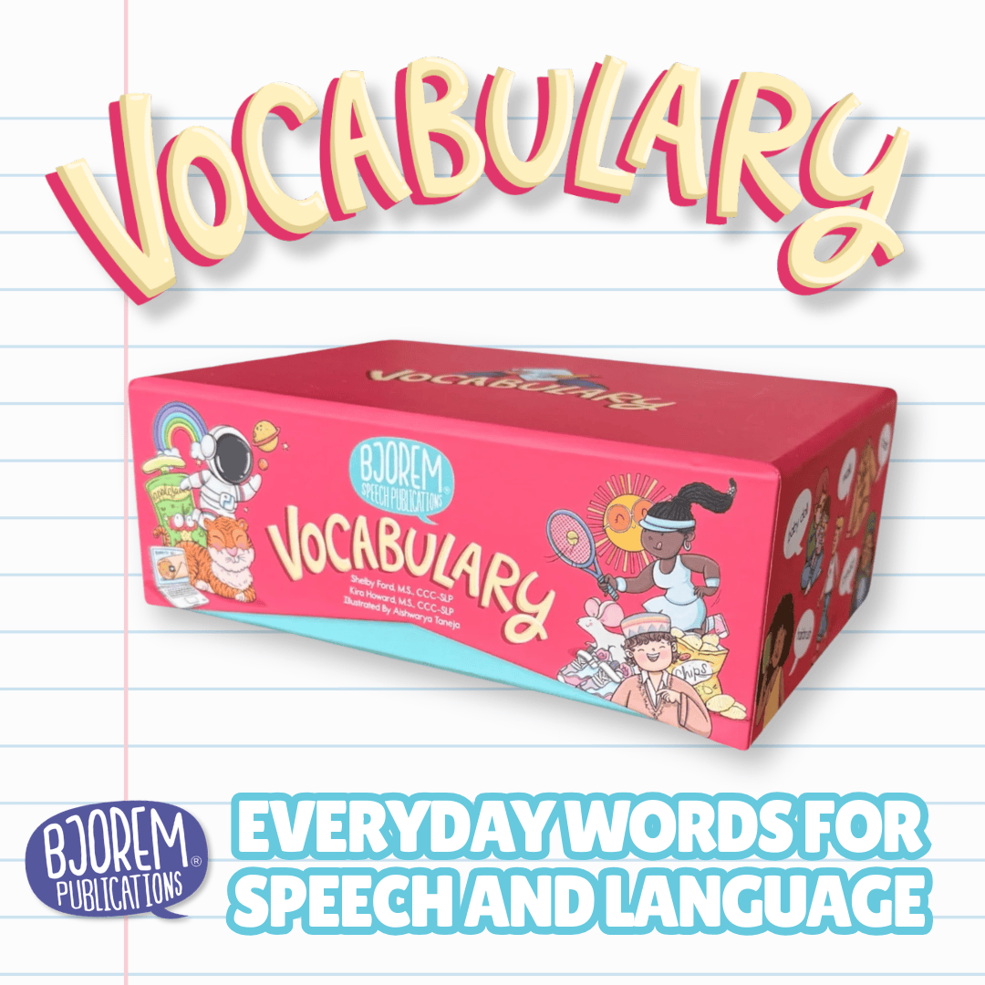 Bjorem® Vocabulary - Everyday Words for Speech and Language Bjorem® Vocabulary - Everyday Words for Speech and Language Best Speech Language Therapy Tools