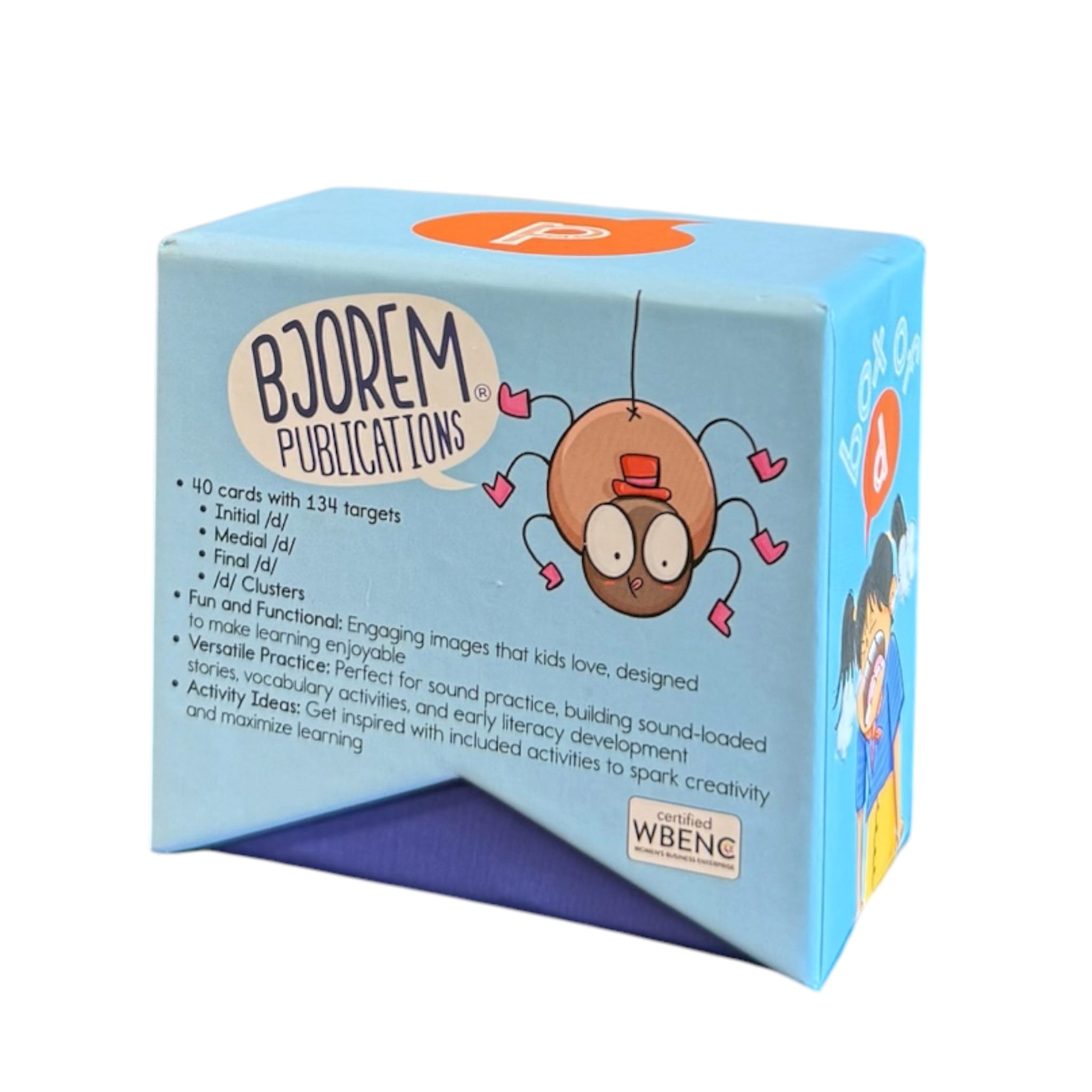 Box of D Speech Sound Cards Box of D Speech Sound Cards for Language Learning Best Speech Language Therapy Tools