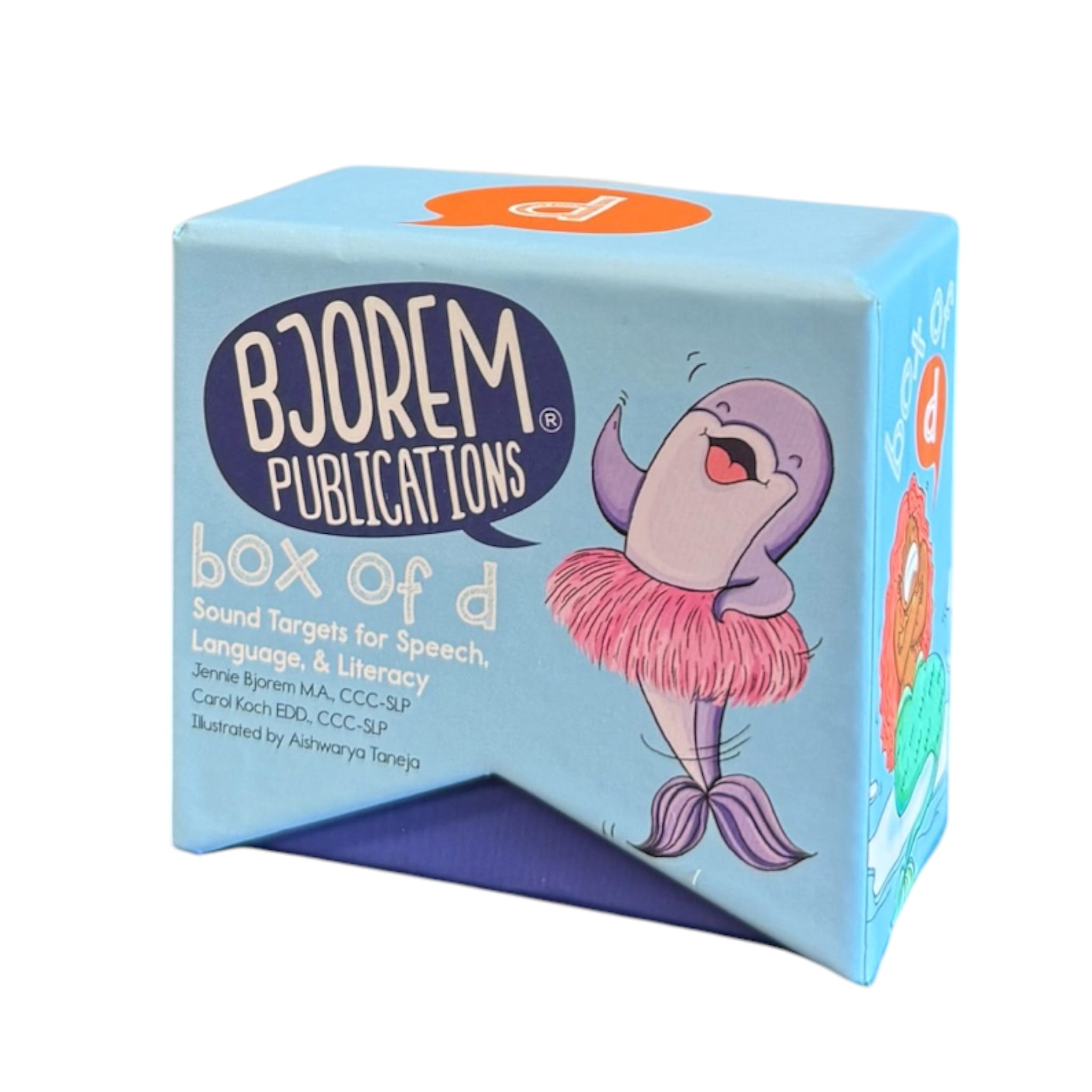 Box of D Speech Sound Cards Box of D Speech Sound Cards for Language Learning Best Speech Language Therapy Tools