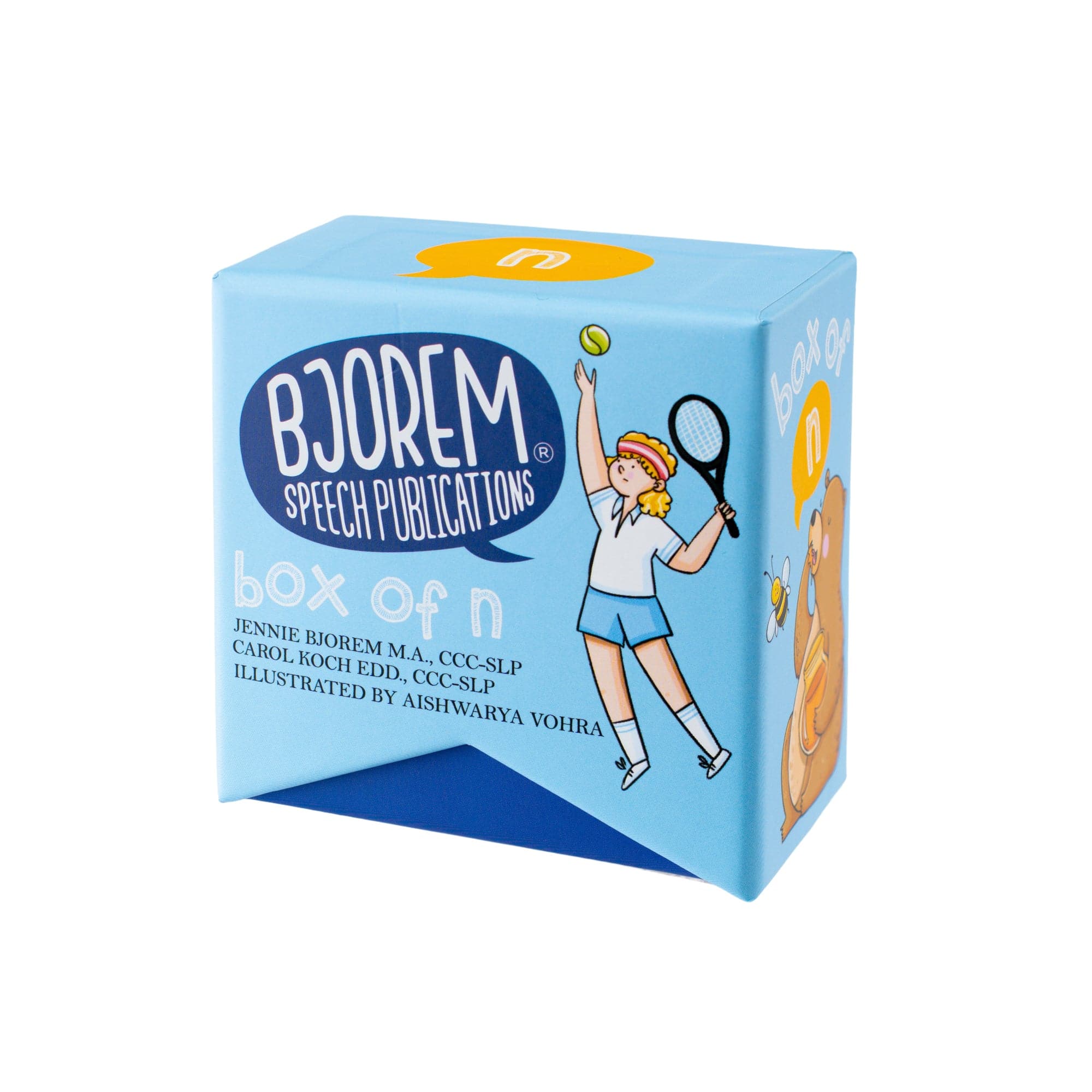 Box of N Speech Sound Cards for Language Learning – Bjorem Speech®