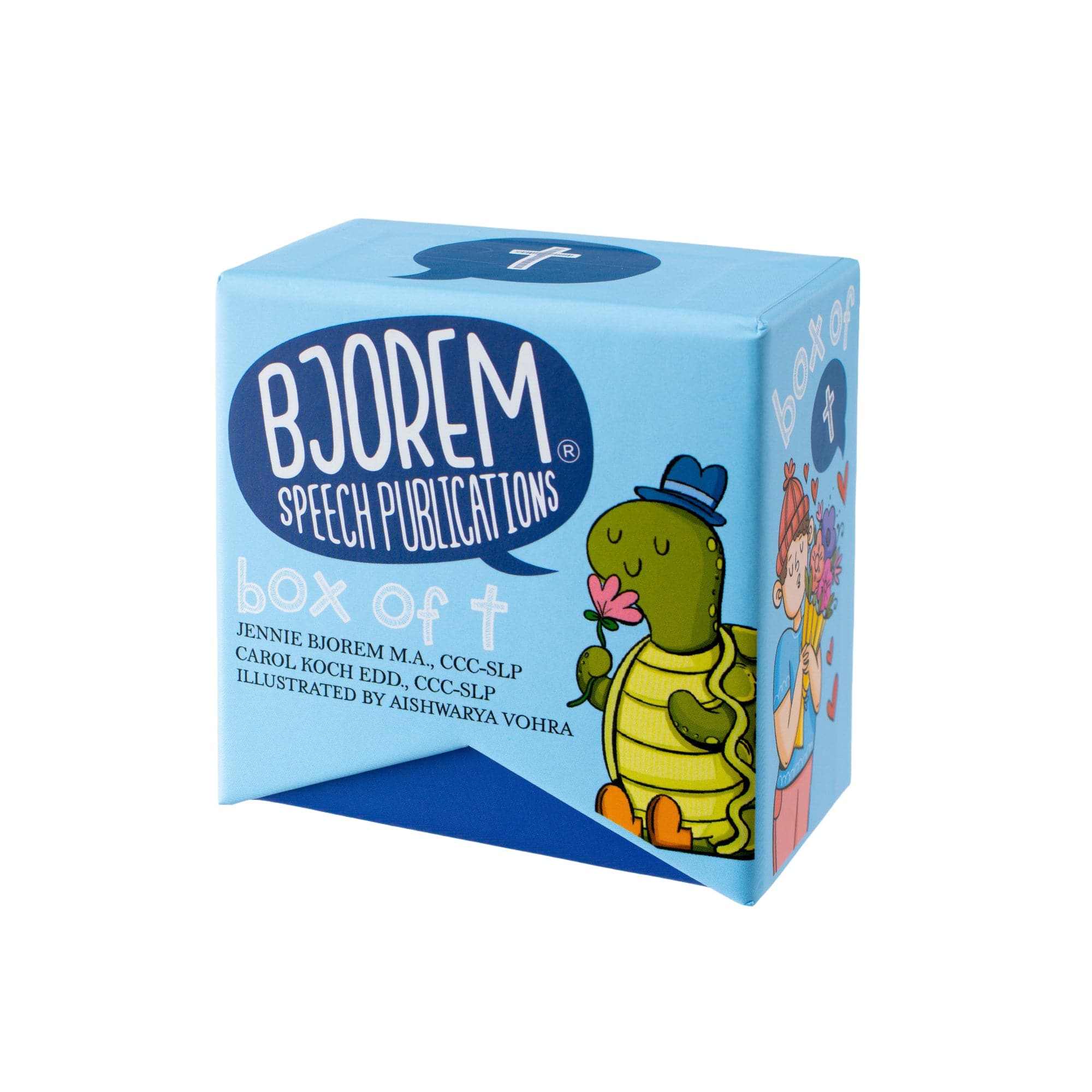 Box of T Speech Sound Cards Box Speech Sound Cards for Language Learning Best Speech Language Therapy Tools