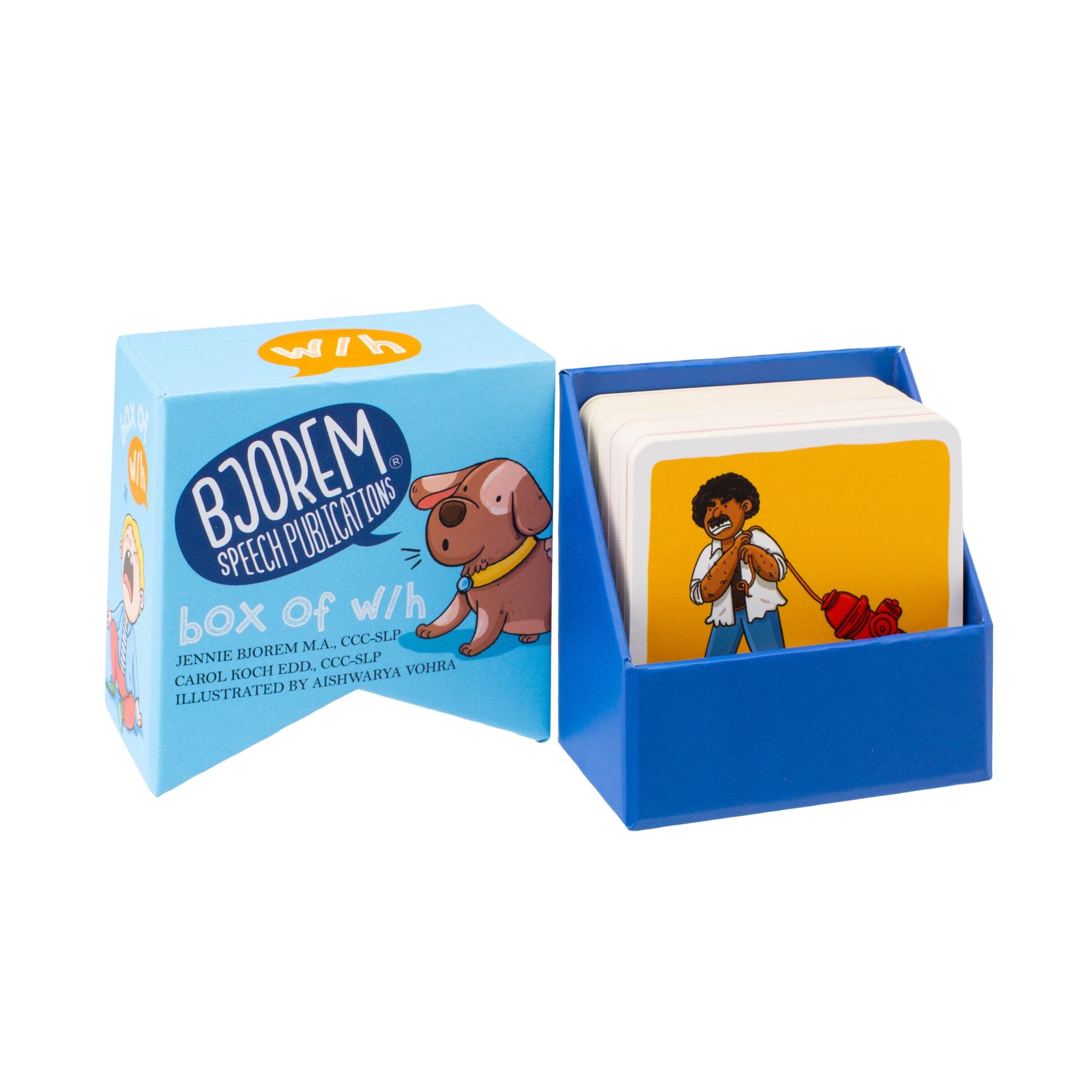 Box of W/H Sound Cue Cards Box Sound Cue Cards for Phoneme Practice Best Speech Language Therapy Tools