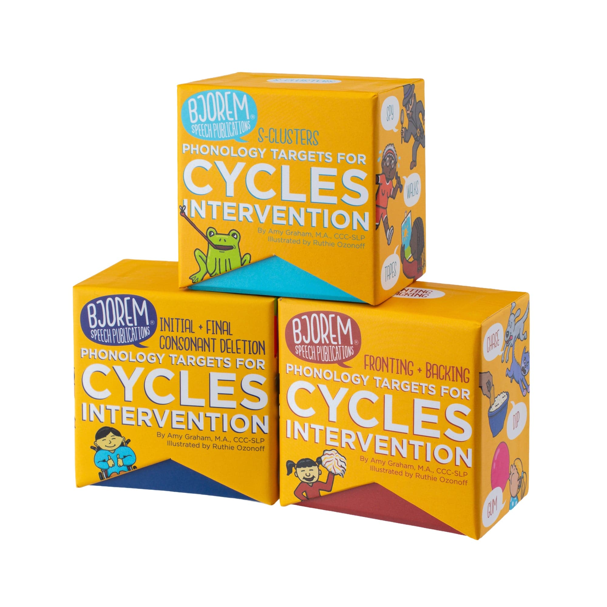 Cycles Intervention Bundle #1 Cycles Intervention Bundle #1 with 60 Phonology Targets Best Speech Language Therapy Tools