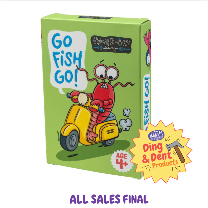 DING AND DENT: Power Off Play™ Go Fish Go! DING AND DENT: Power Off Play™ Go Fish Go! Best Speech Language Therapy Tools