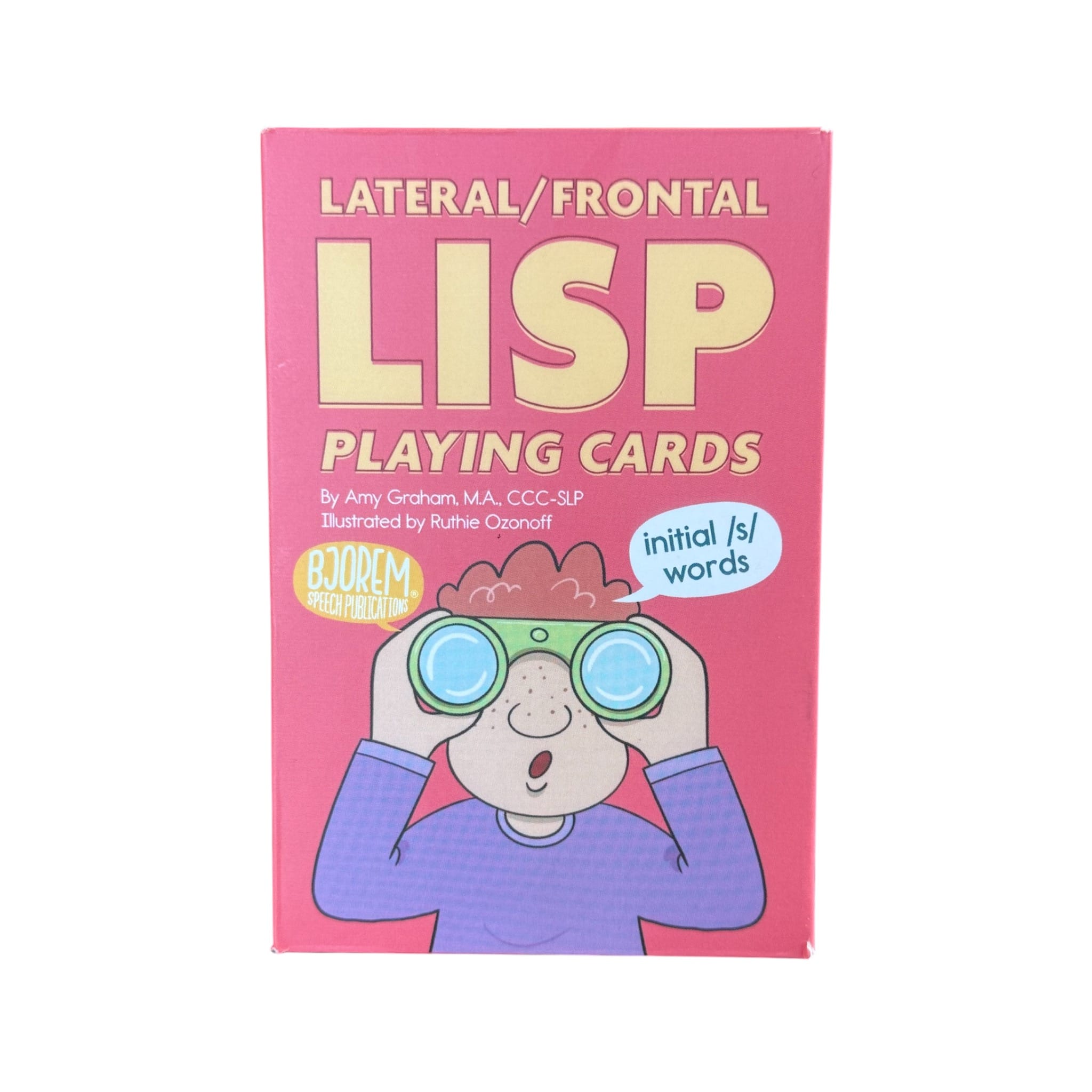 Lateral/Frontal Lisp Playing Cards - Initial /s/ Playing Cards Lateral/Frontal Lisp Playing Cards - Initial /s/ Playing Cards Best Speech Language Therapy Tools