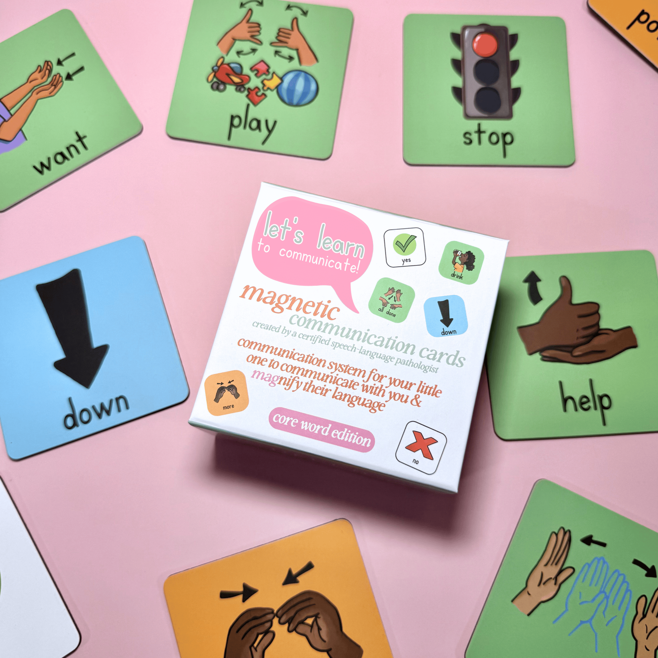 Magnetic Communication Cards 2.0 Magnetic Communication Cards 2.0 Best Speech Language Therapy Tools