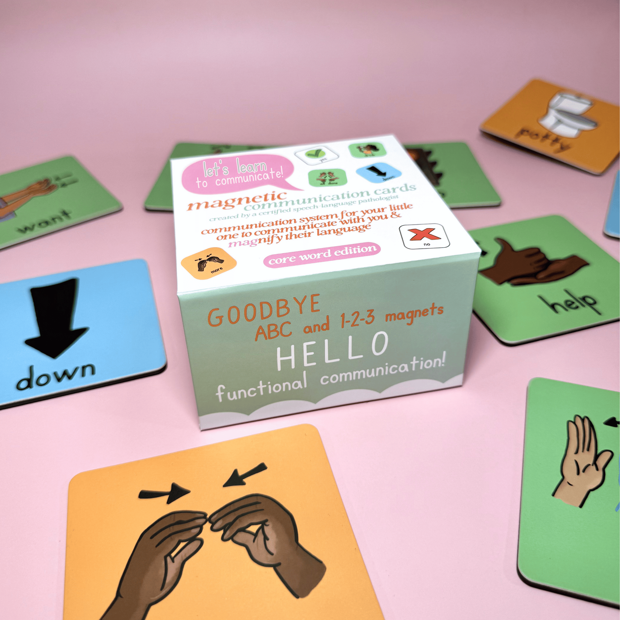 Magnetic Communication Cards 2.0 Magnetic Communication Cards 2.0 Best Speech Language Therapy Tools