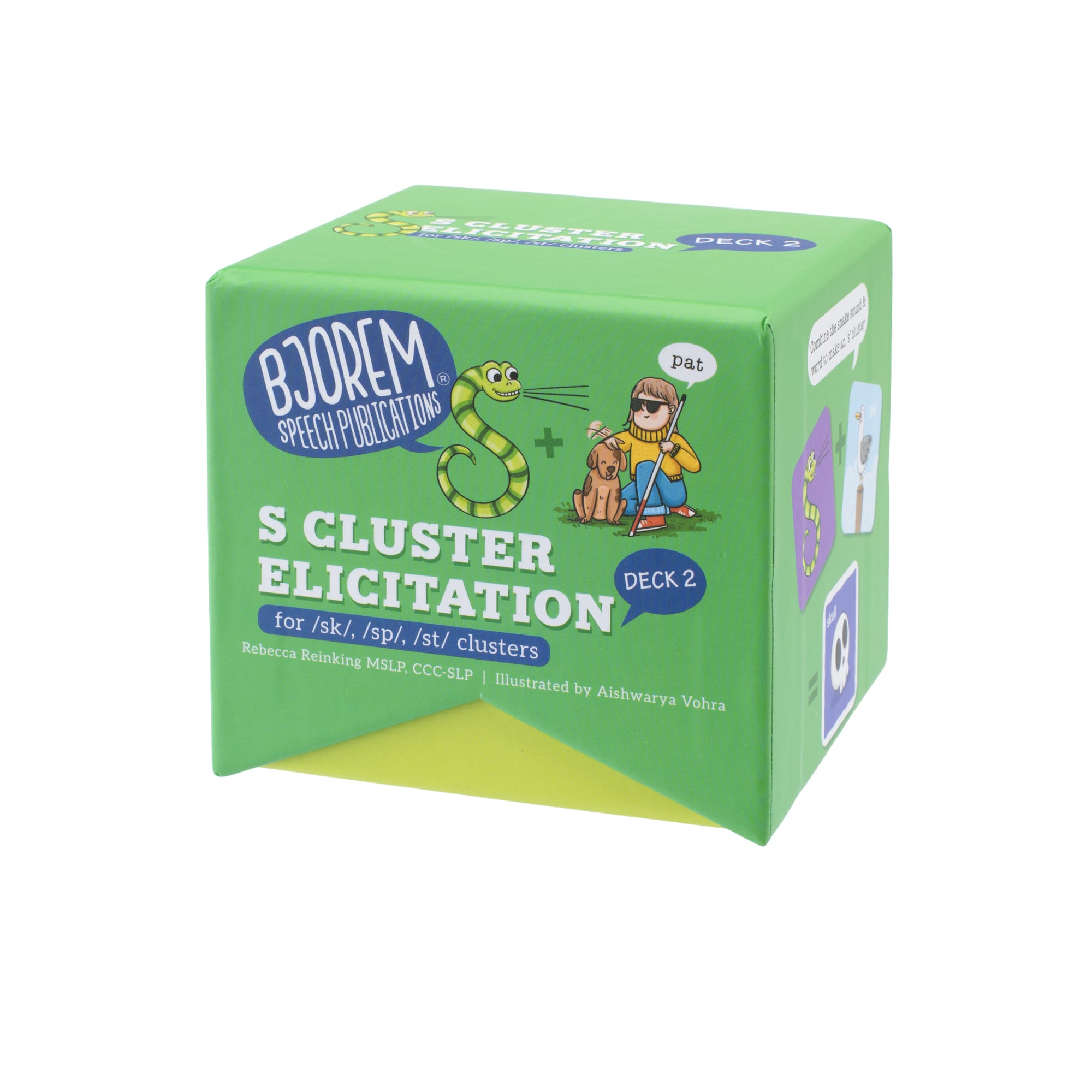 S Cluster Elicitation Deck 2 — for /sk/, /sp/, and /st/ Clusters S Cluster Elicitation Deck 2 – /s/ Blends Cards | Bjorem Speech Best Speech Language Therapy Tools
