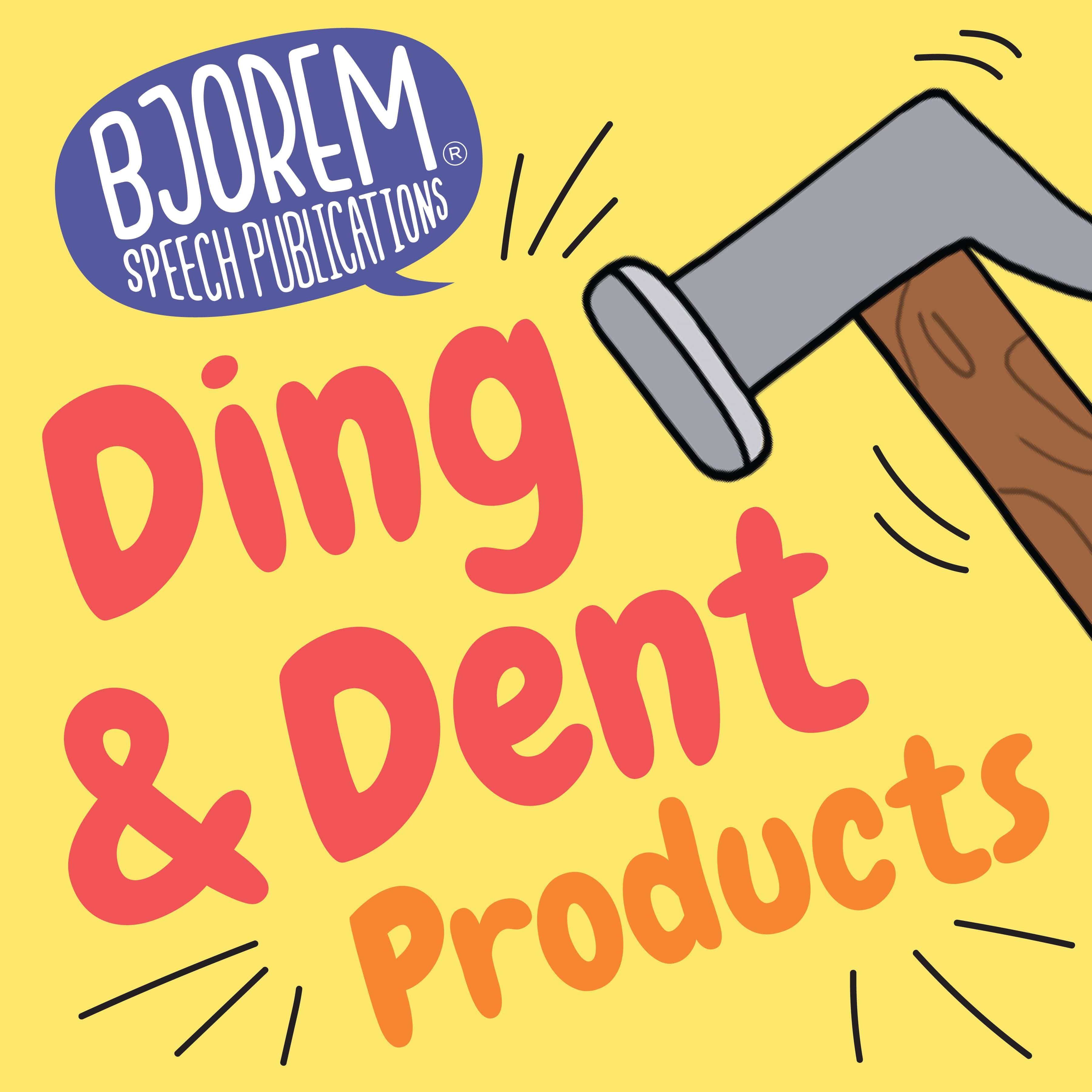 Bjorem Speech Ding & Dent AS-IS Damaged Products: Great Deals on Imperfect Speech Therapy Tools Bjorem Speech Ding & Dent AS-IS Damaged Products Best Speech Language Therapy Tools