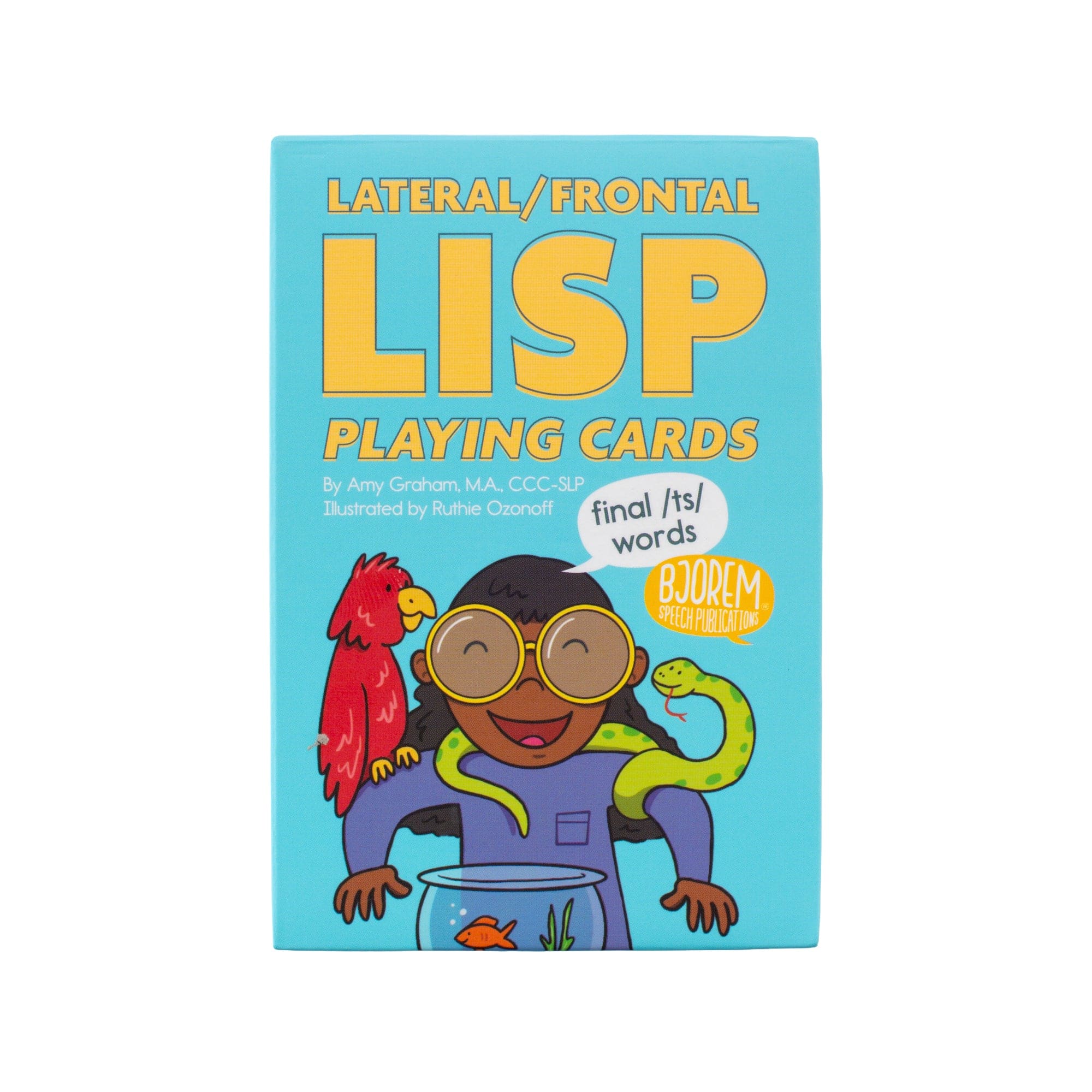 Lateral/Frontal Lisp Playing Cards Playing Cards for Lateral and Frontal Lisp Therapy Best Speech Language Therapy Tools