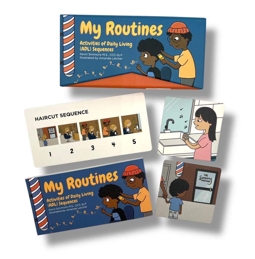 My Routines - Activities of Daily Living (ADL) Sequences Routines Daily Living Sequences Deck for Children Best Speech Language Therapy Tools